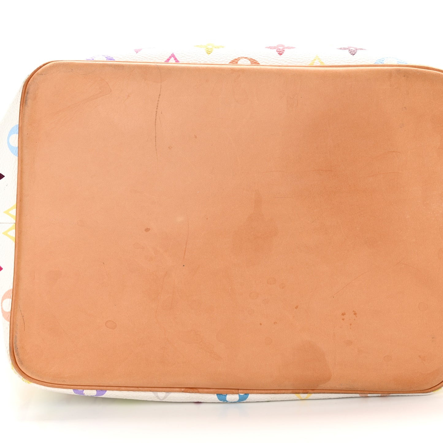 Monogram Multicolor Petit Noe White