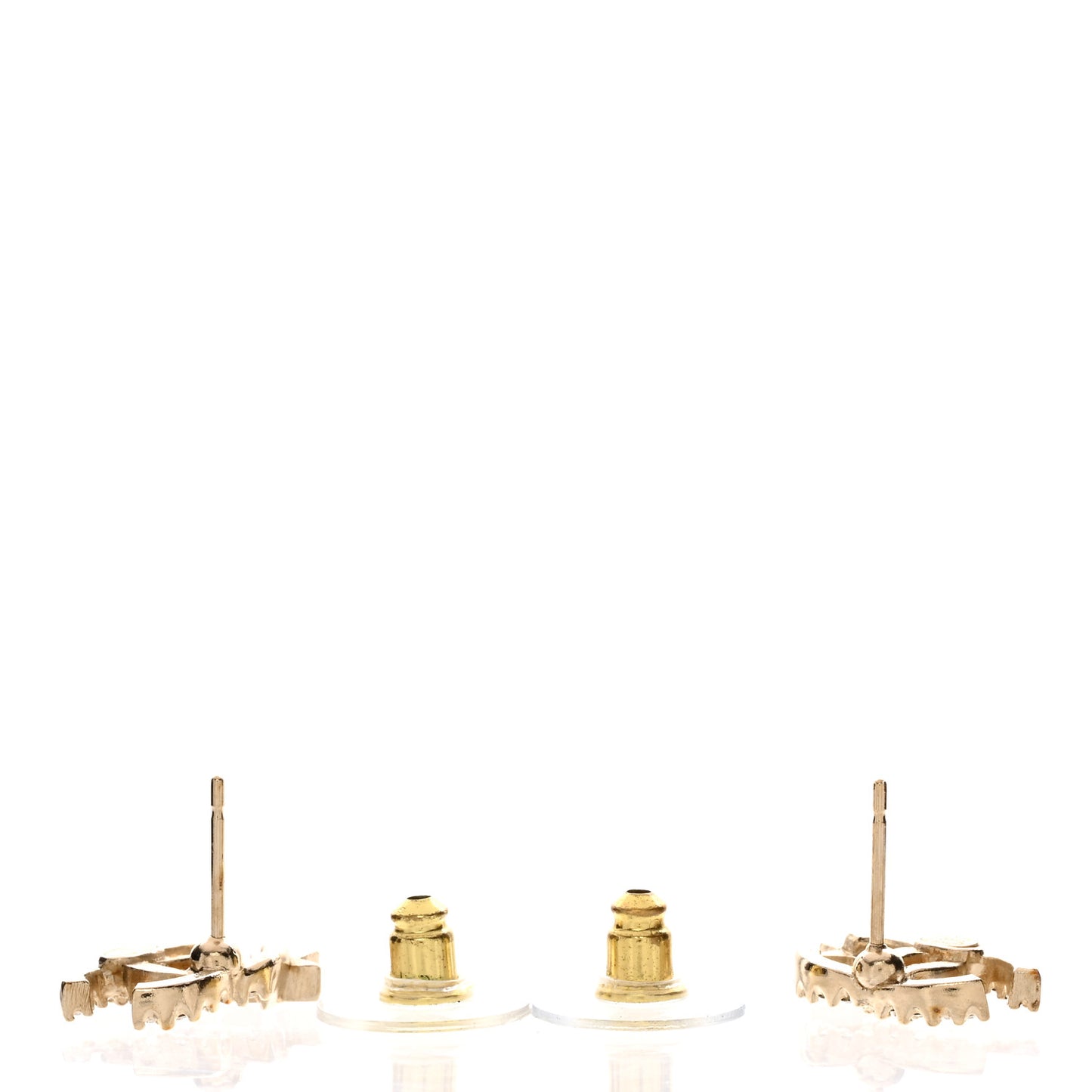 Crystal CC Starfall Earrings Gold