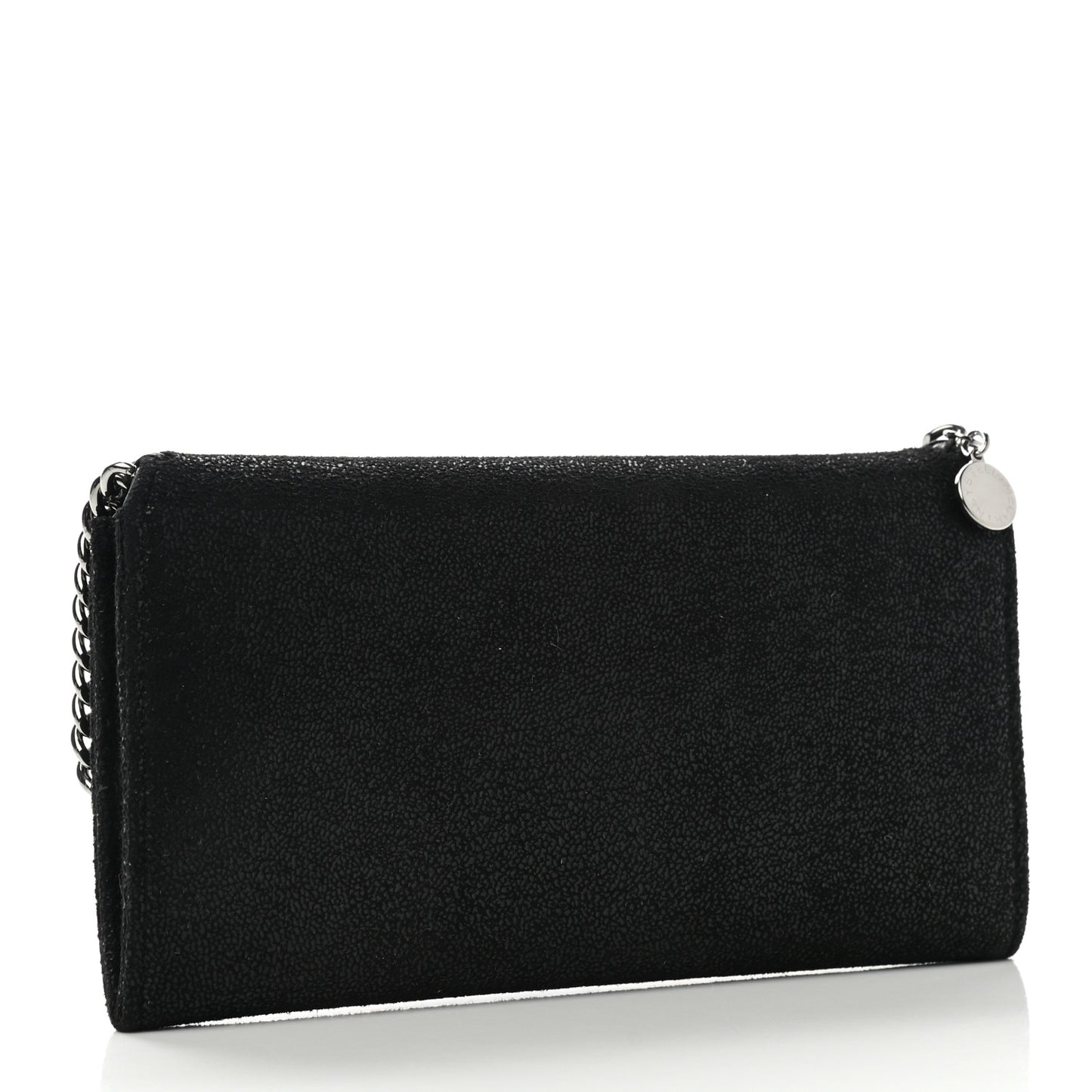 Shaggy Deer Falabella Flap Wallet Black
