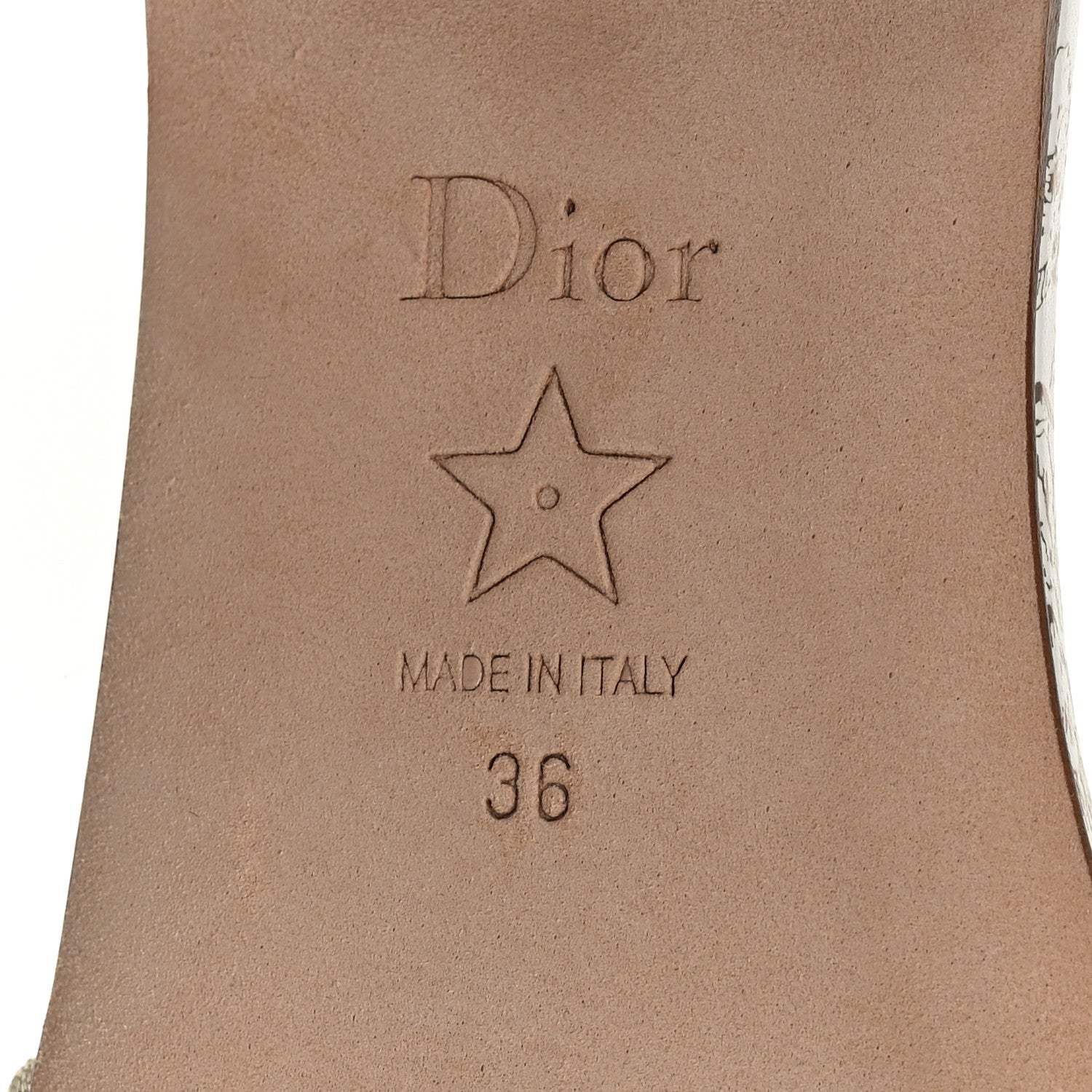 Christian Dior Canvas Lurex Jardin d'Hiver Embroidered Dway Flat Slide Sandals 36 White Palladium 8 of 8