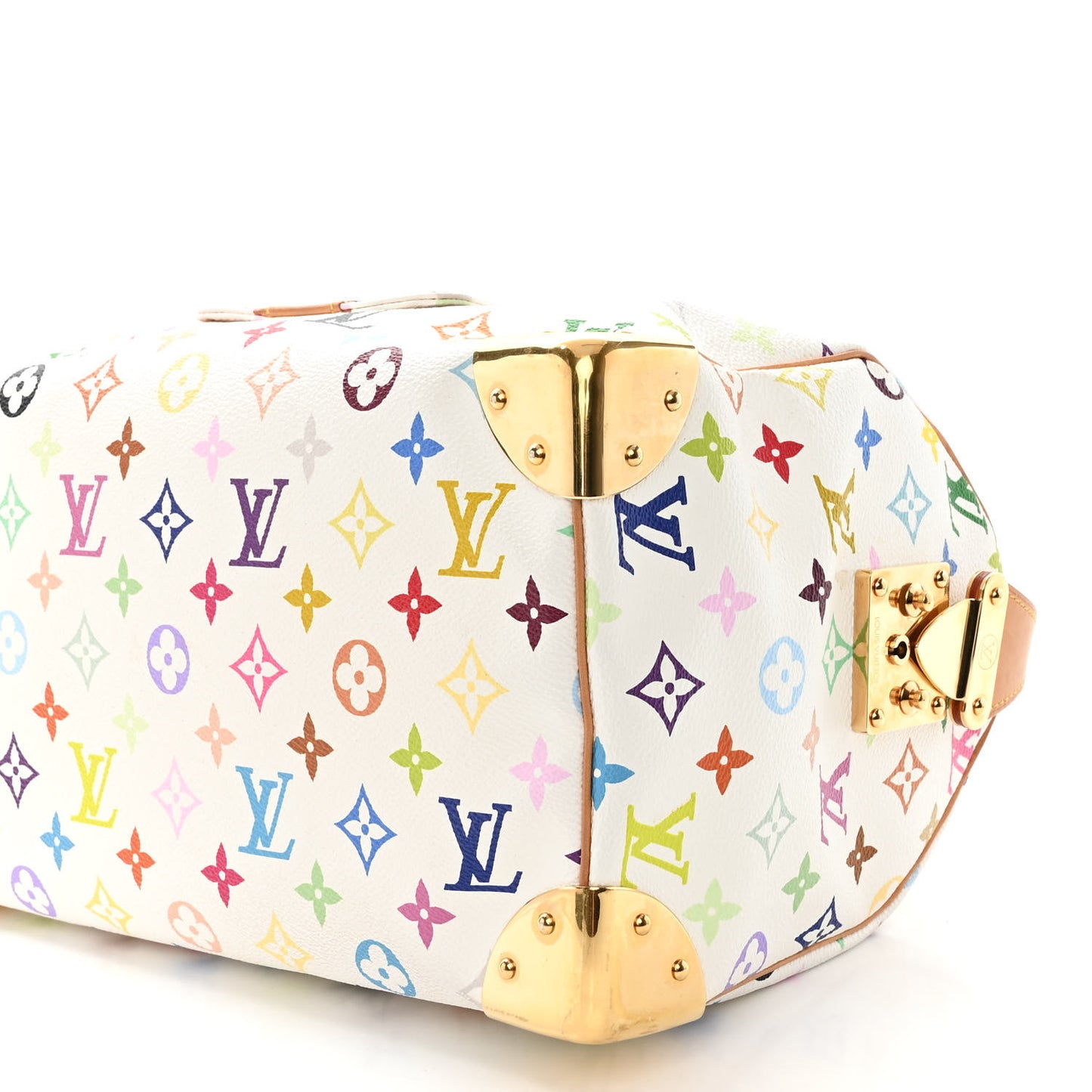 Monogram Multicolor Speedy 30 White