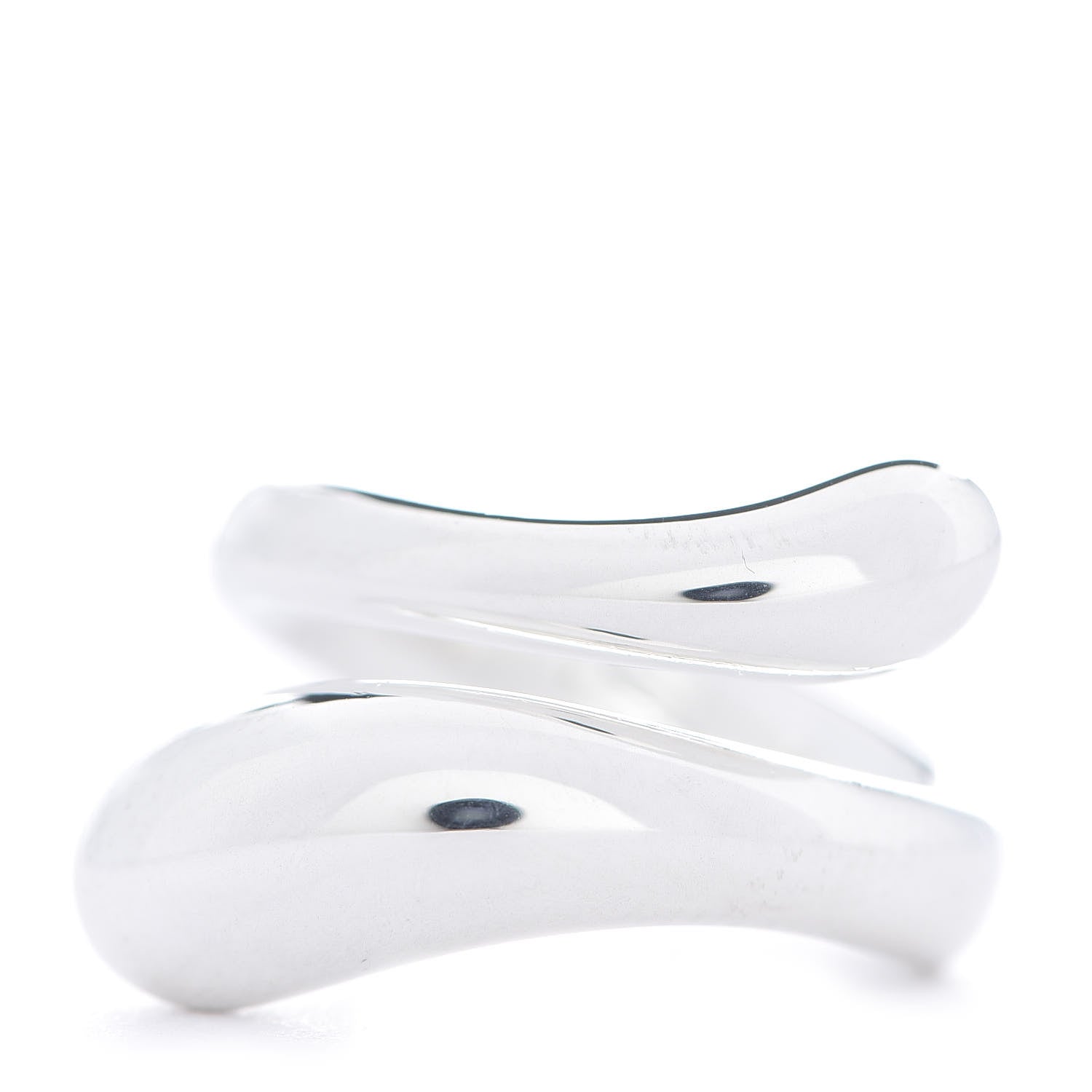 Tiffany Sterling Silver Elsa Peretti Teardrop Ring 47 4 3 of 5