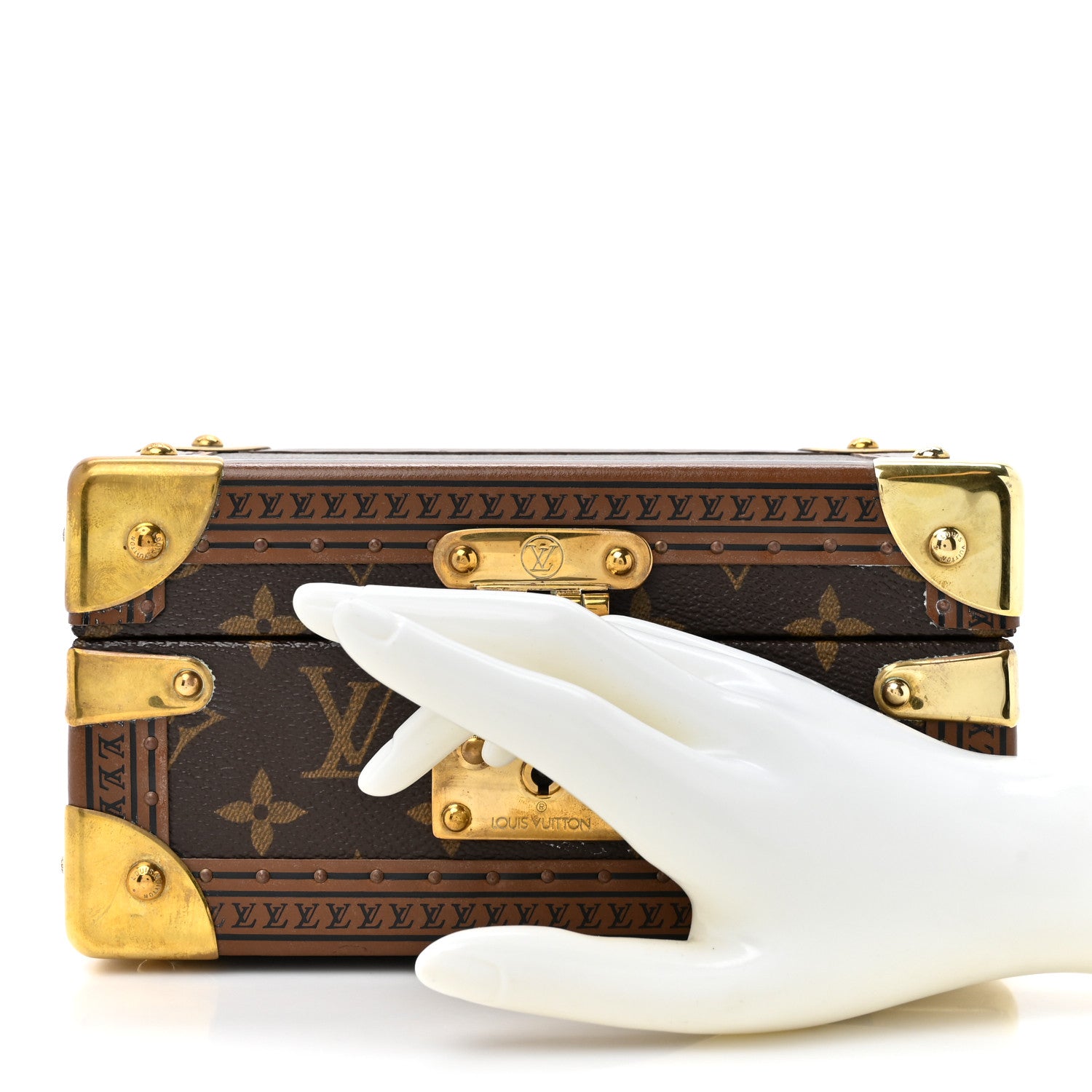 Louis Vuitton Monogram Coffret Tresor 20 Jewelry Case 2 of 12
