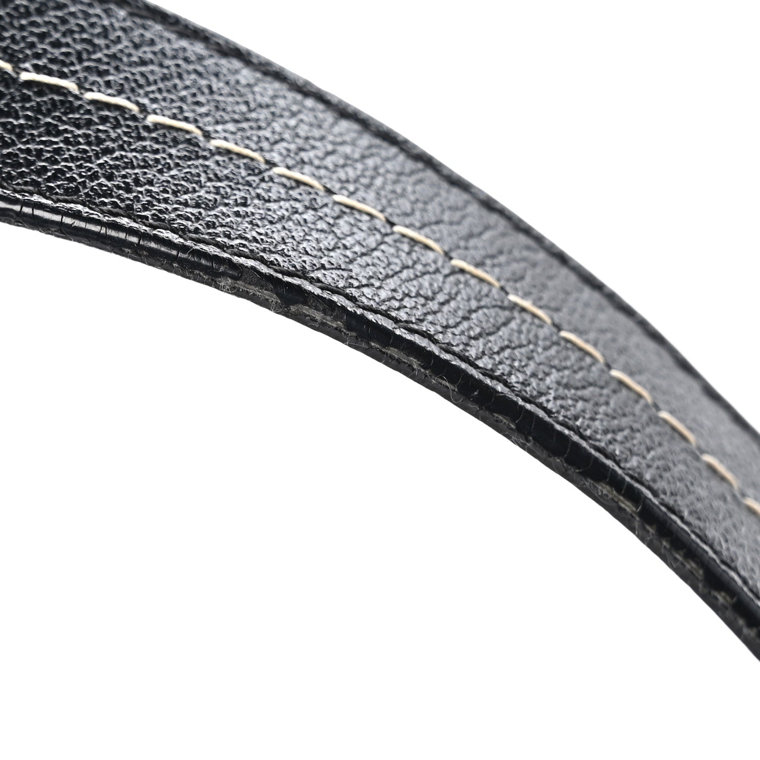 Christian Dior Shiny Goatskin Saddle Bag Black 12 of 12