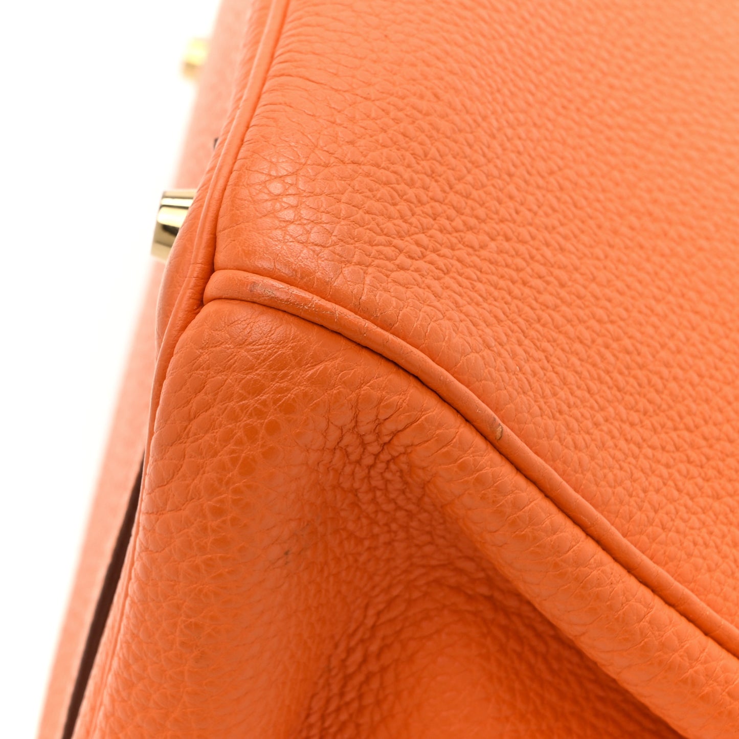 Togo Birkin 35 Orange
