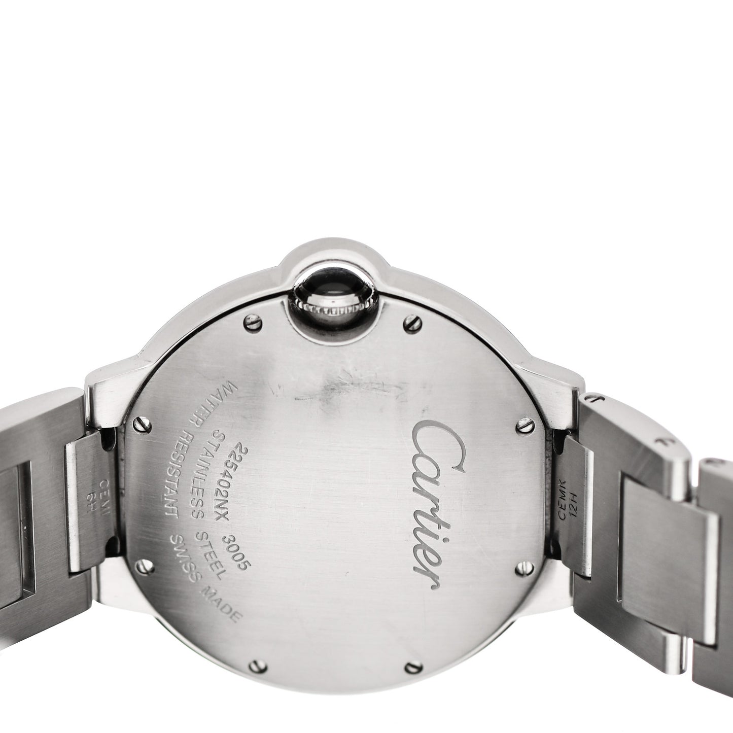 Stainless Steel 36mm Ballon Bleu De Cartier Quartz Watch