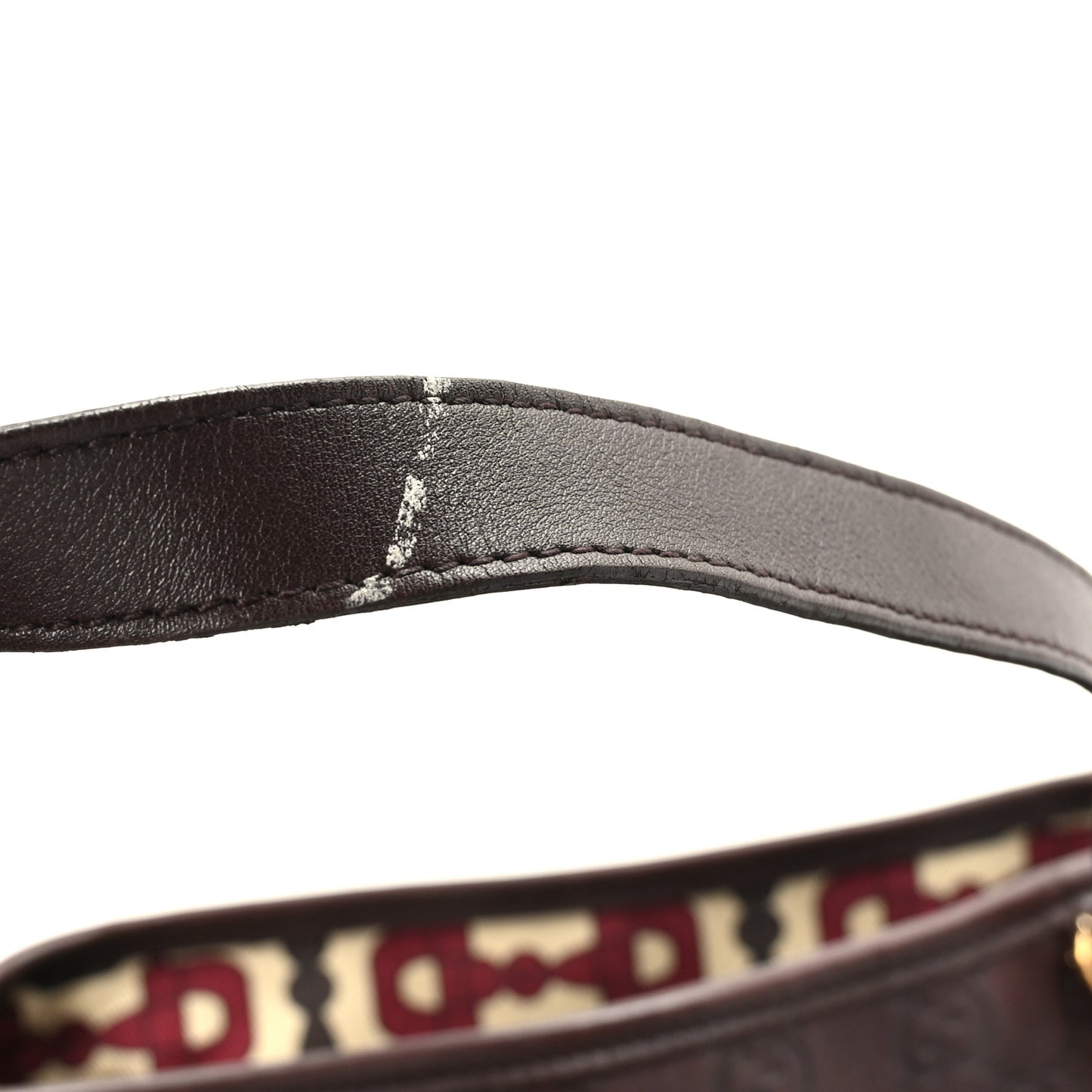 Guccissima Medium Abbey Shoulder Bag Chocolate