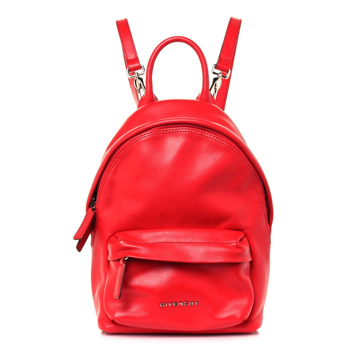 Smooth Calfskin Backpack Red