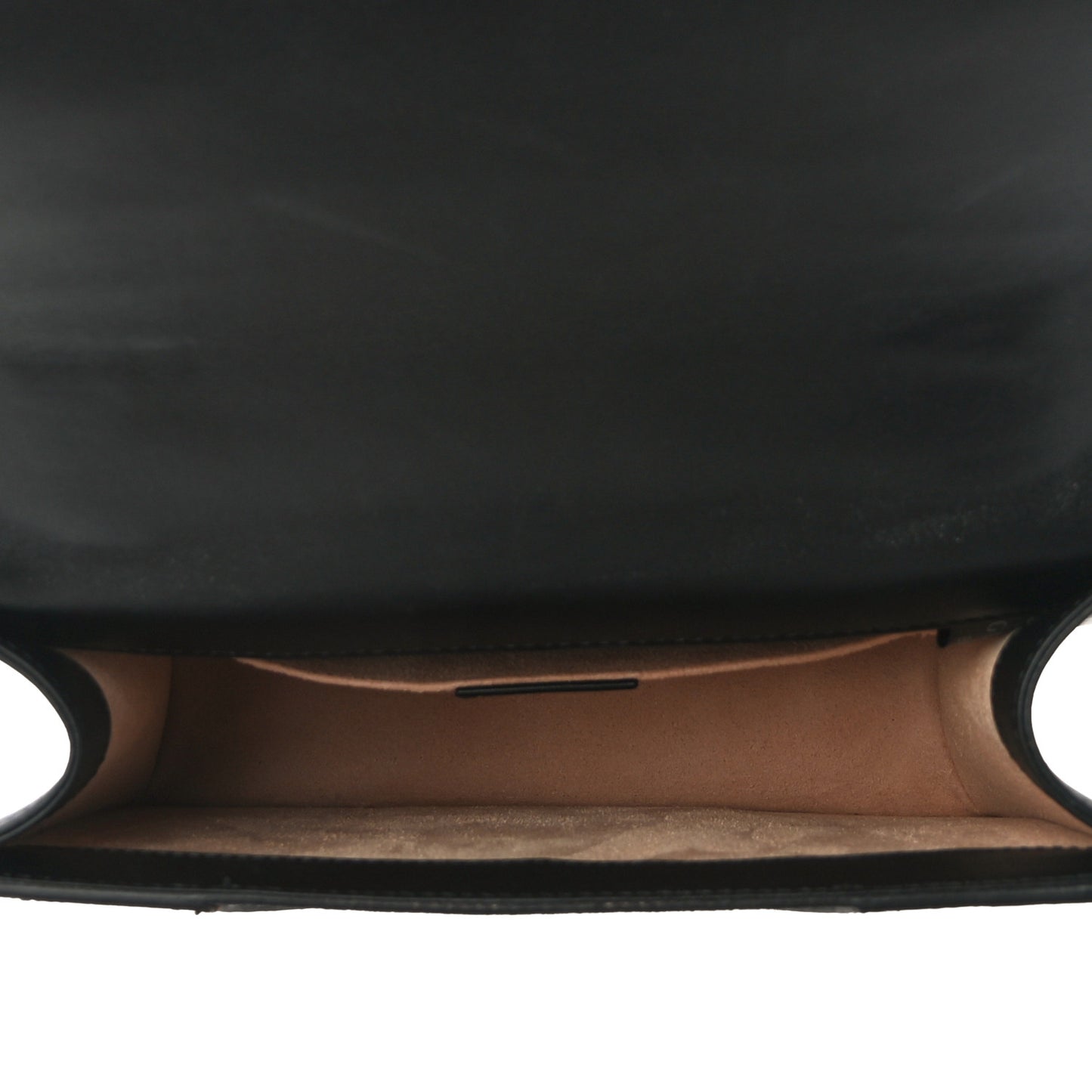 Nappa Elaphe GG Supreme Monogram Medium Osiride Shoulder Bag Black Bright Cuir Beige Ebony