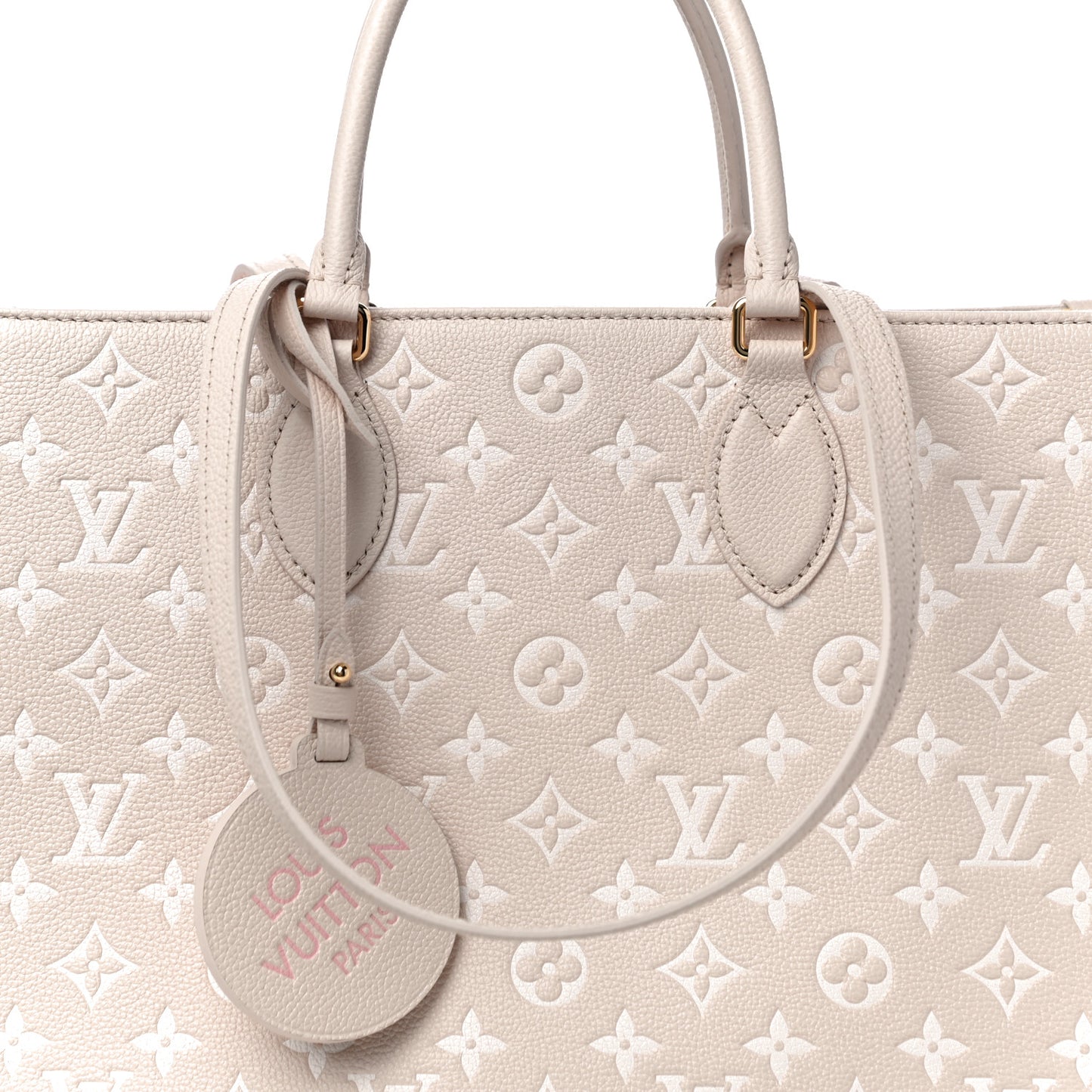 Empreinte Monogram Spring In The City Onthego MM Beige Pink Yellow