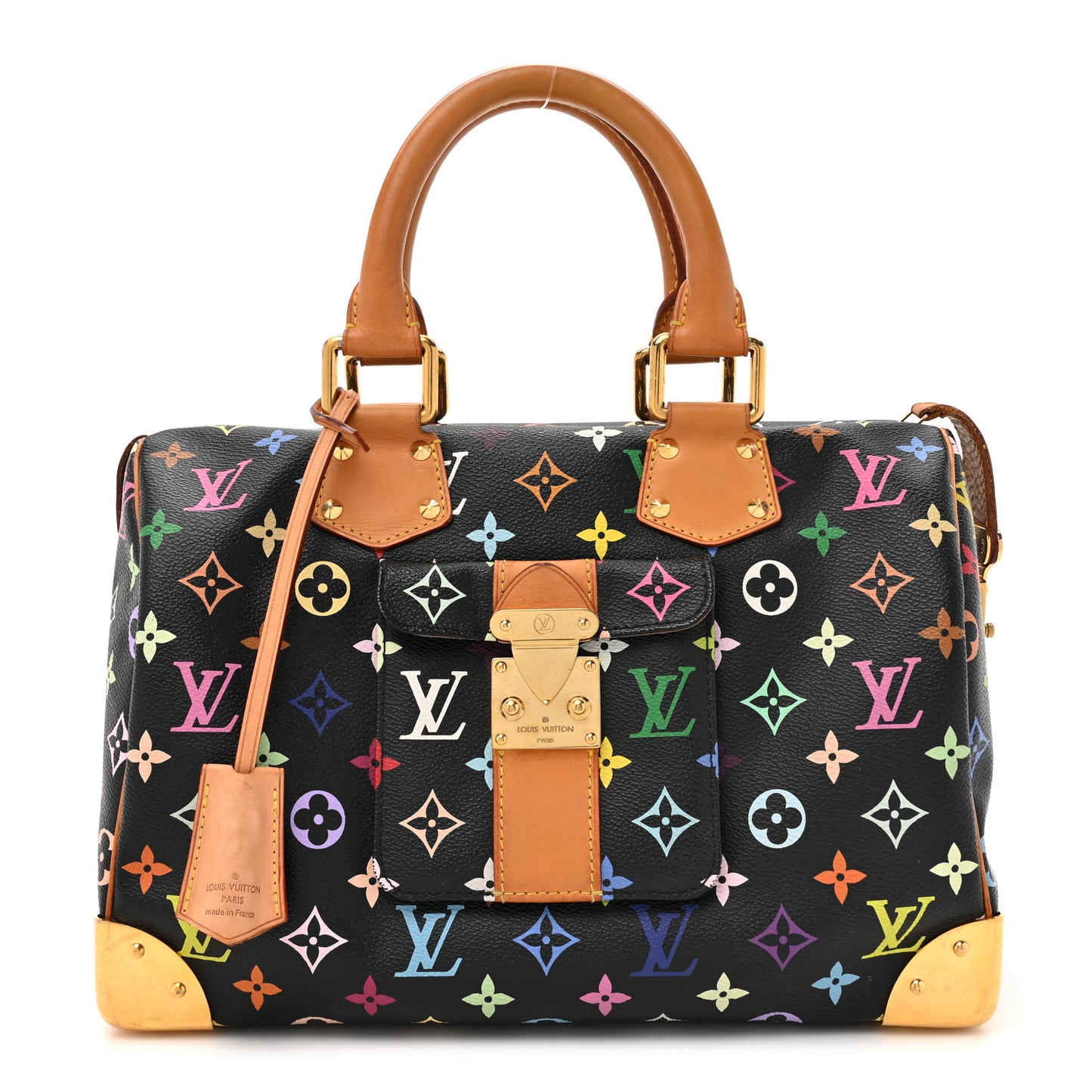 Monogram Multicolor Speedy 30 Black
