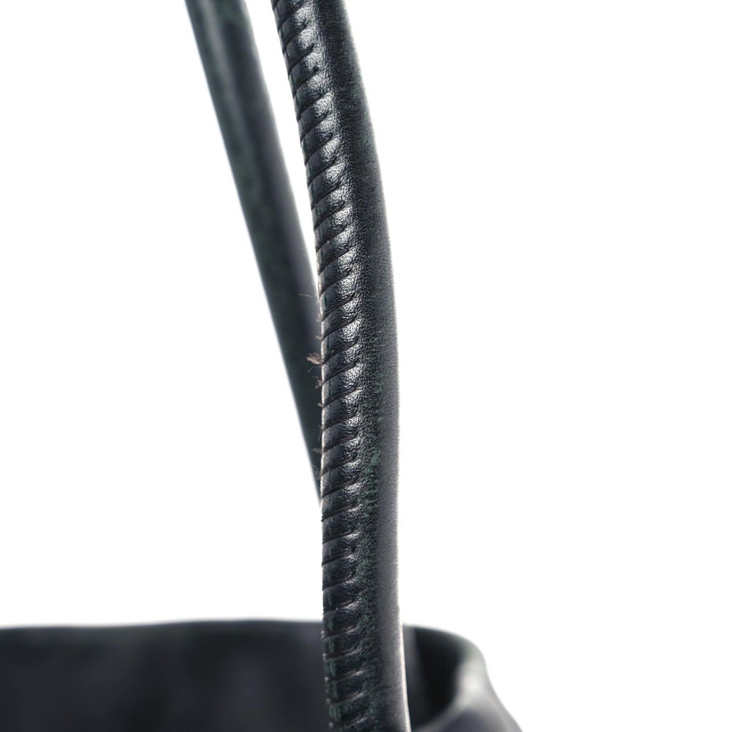 Lambskin Patent Calfskin Camellia Tote Black