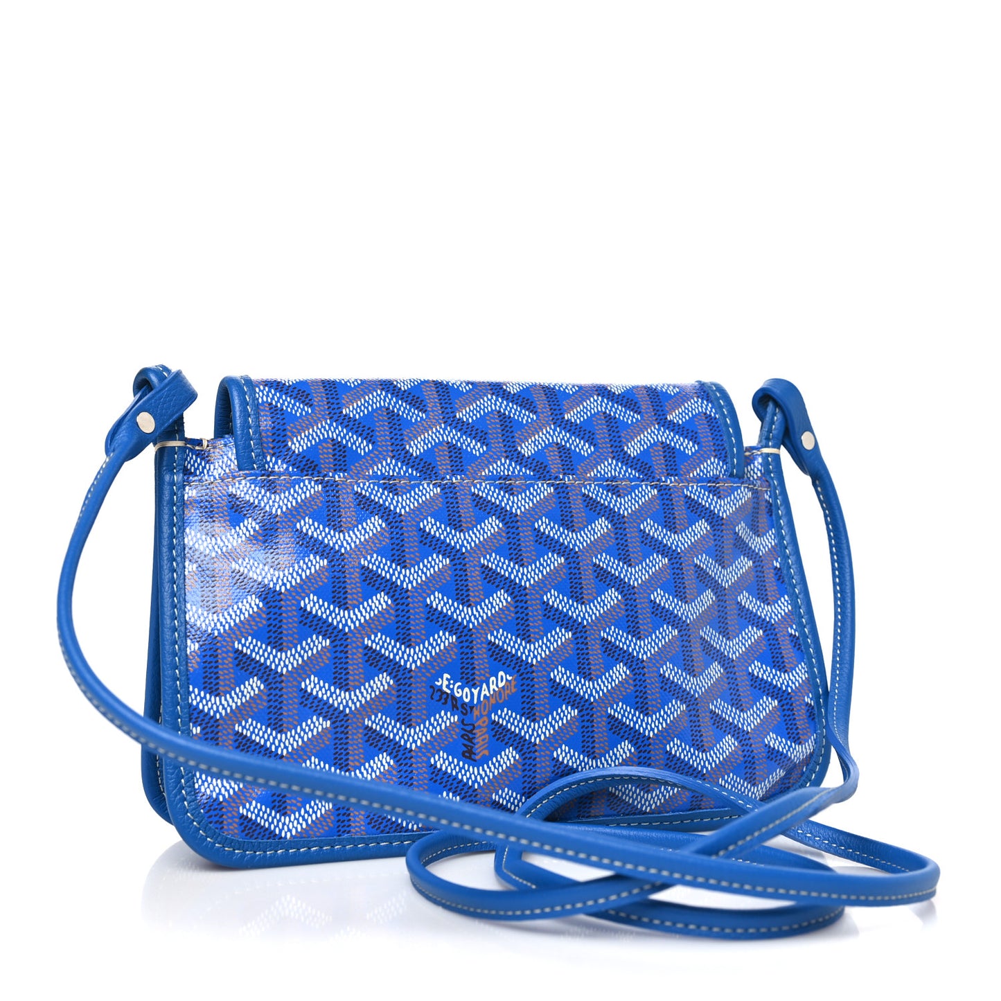 Goyardine Plumet Wallet Clutch Sky Blue