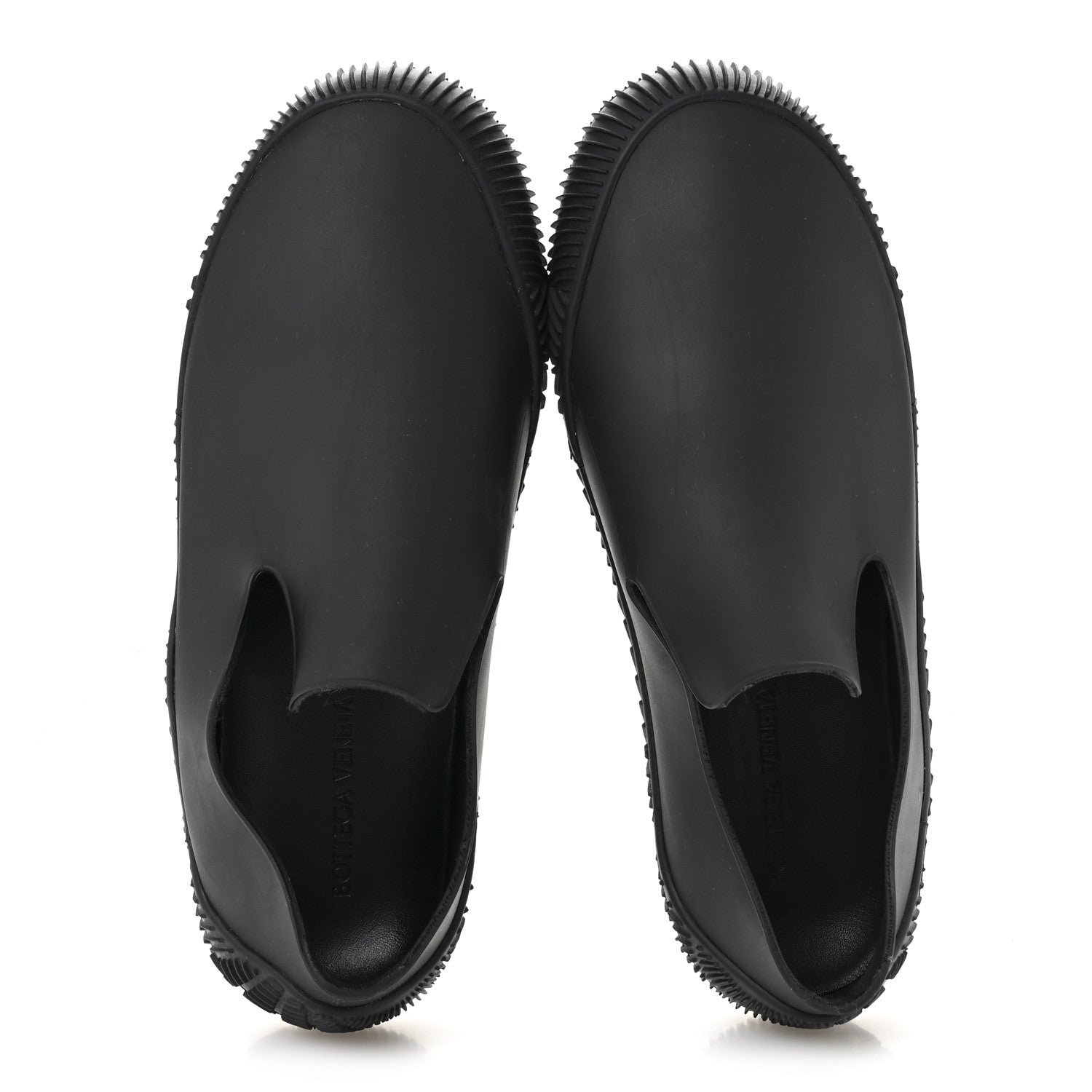 Bottega Veneta Rubber Climber Loafers 38 Black 2 of 8