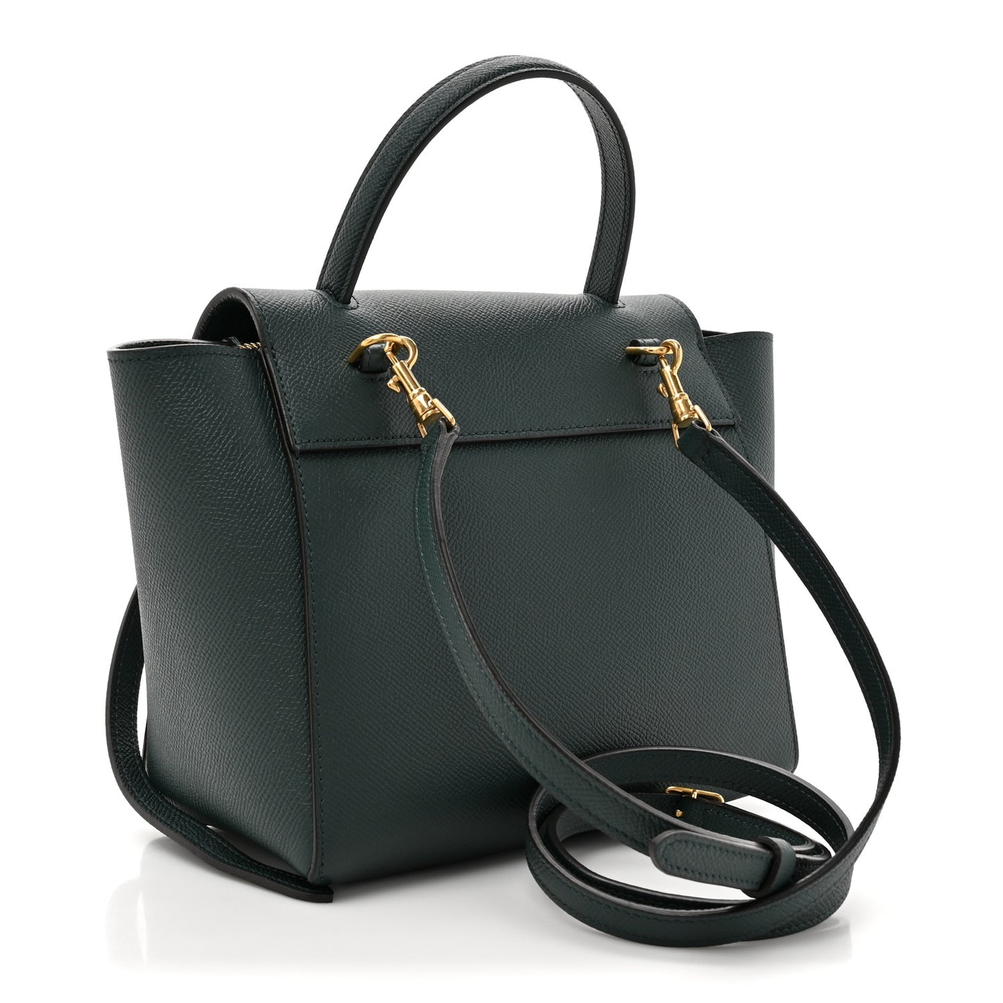 Grained Calfskin Nano Belt Bag Amazone