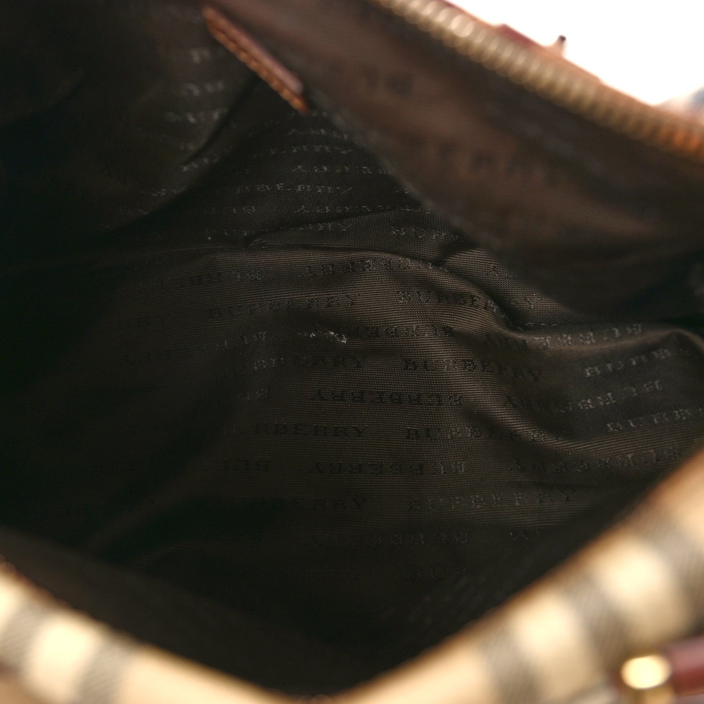 Haymarket Check Bowling Bag Brown