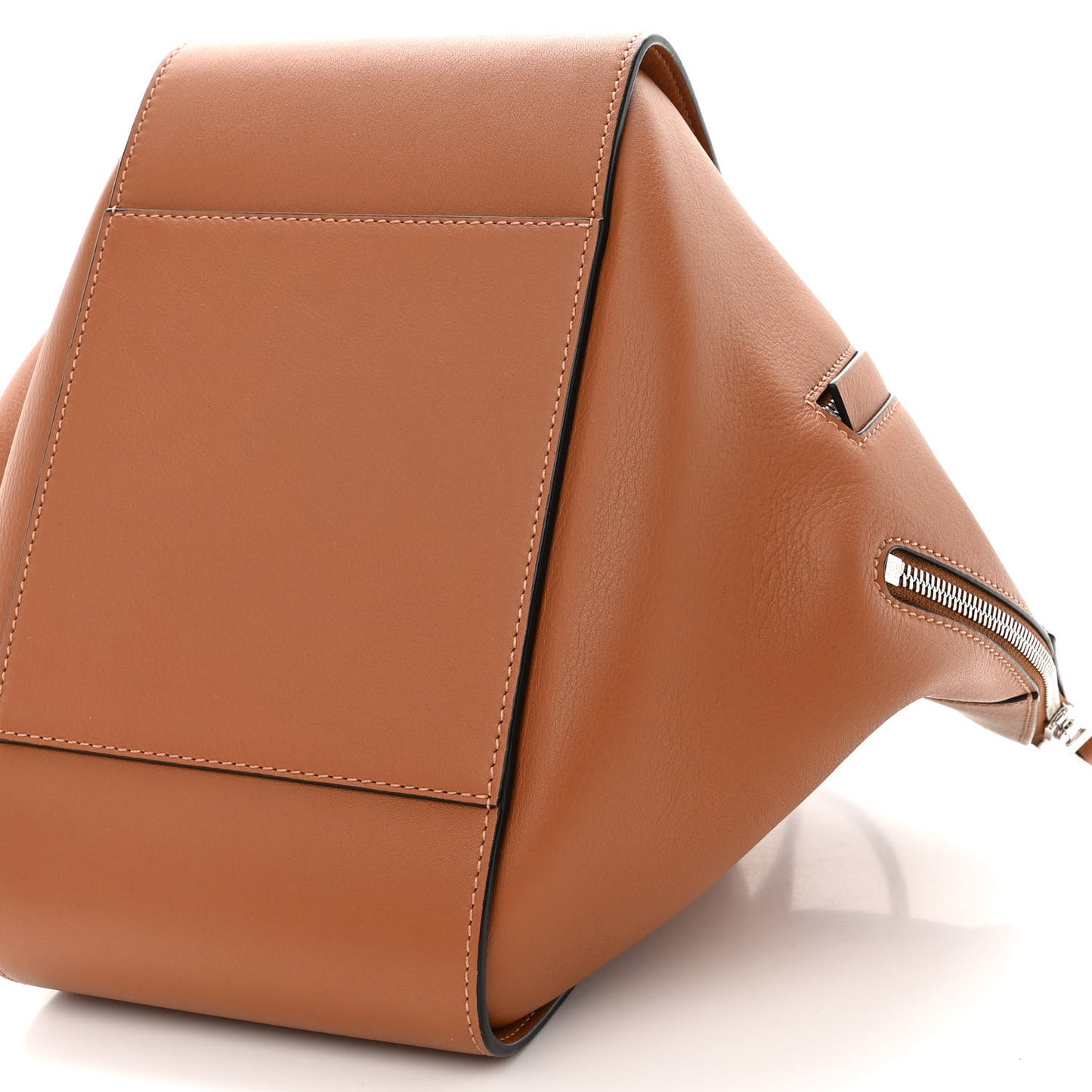 Calfskin Small Hammock Shoulder Bag Tan