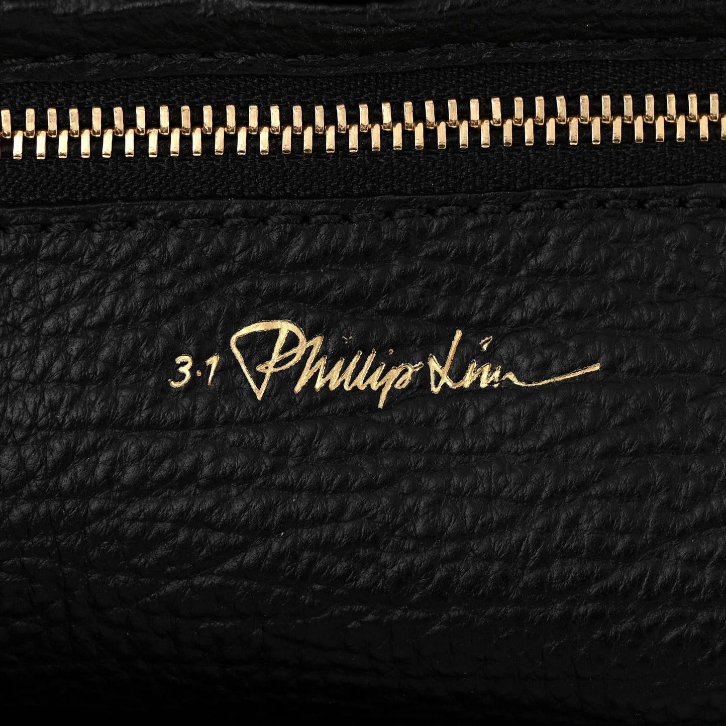 Textured Calfskin Medium Pashli Satchel Black