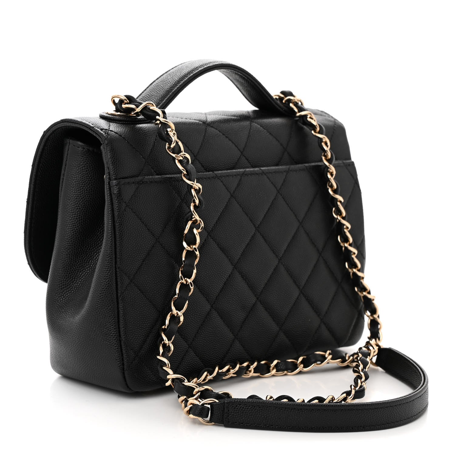 Chanel Caviar Quilted Medium Business Affinity Flap Black 3 of 10