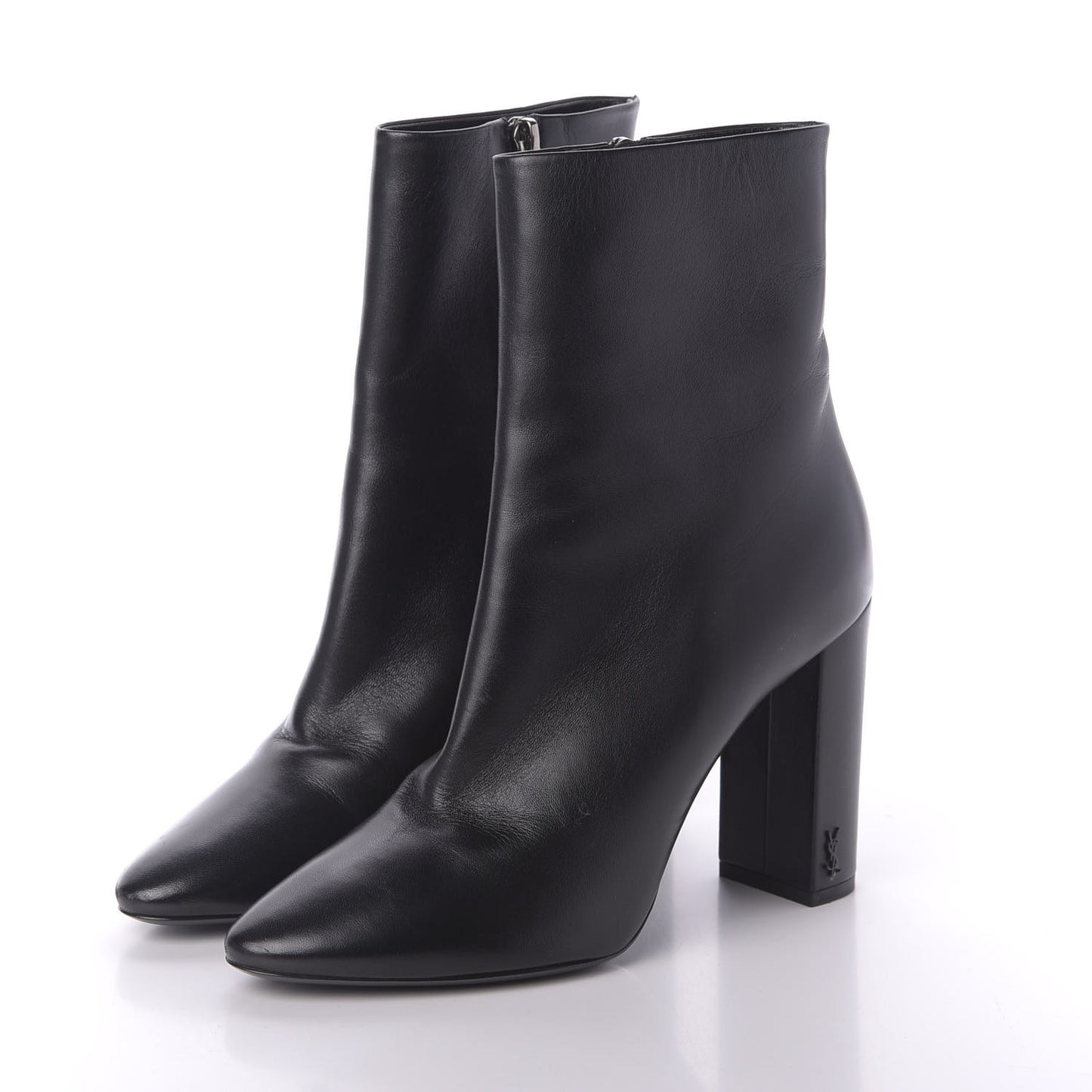 Nappa Vendome Loulou Ankle Zip Boot 40 Black
