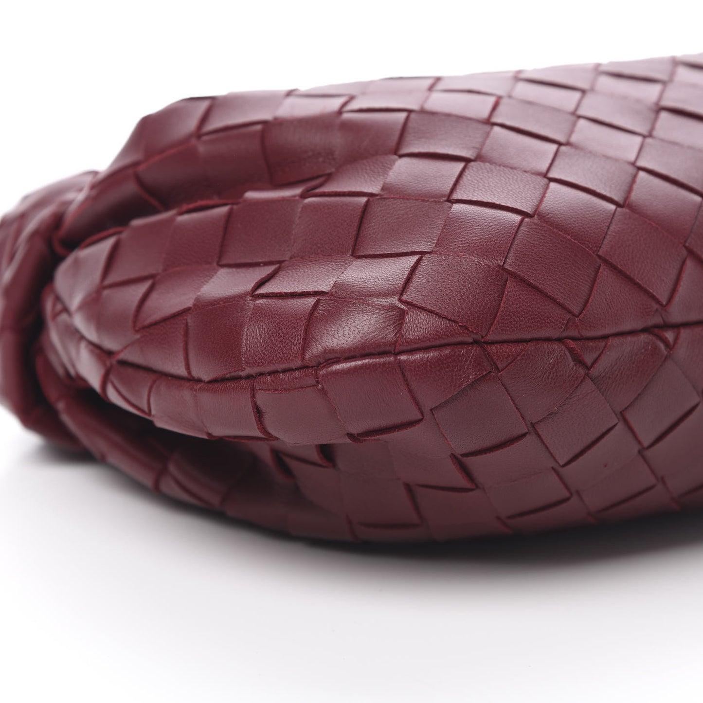 Nappa Intrecciato Mini Jodie Burgundy