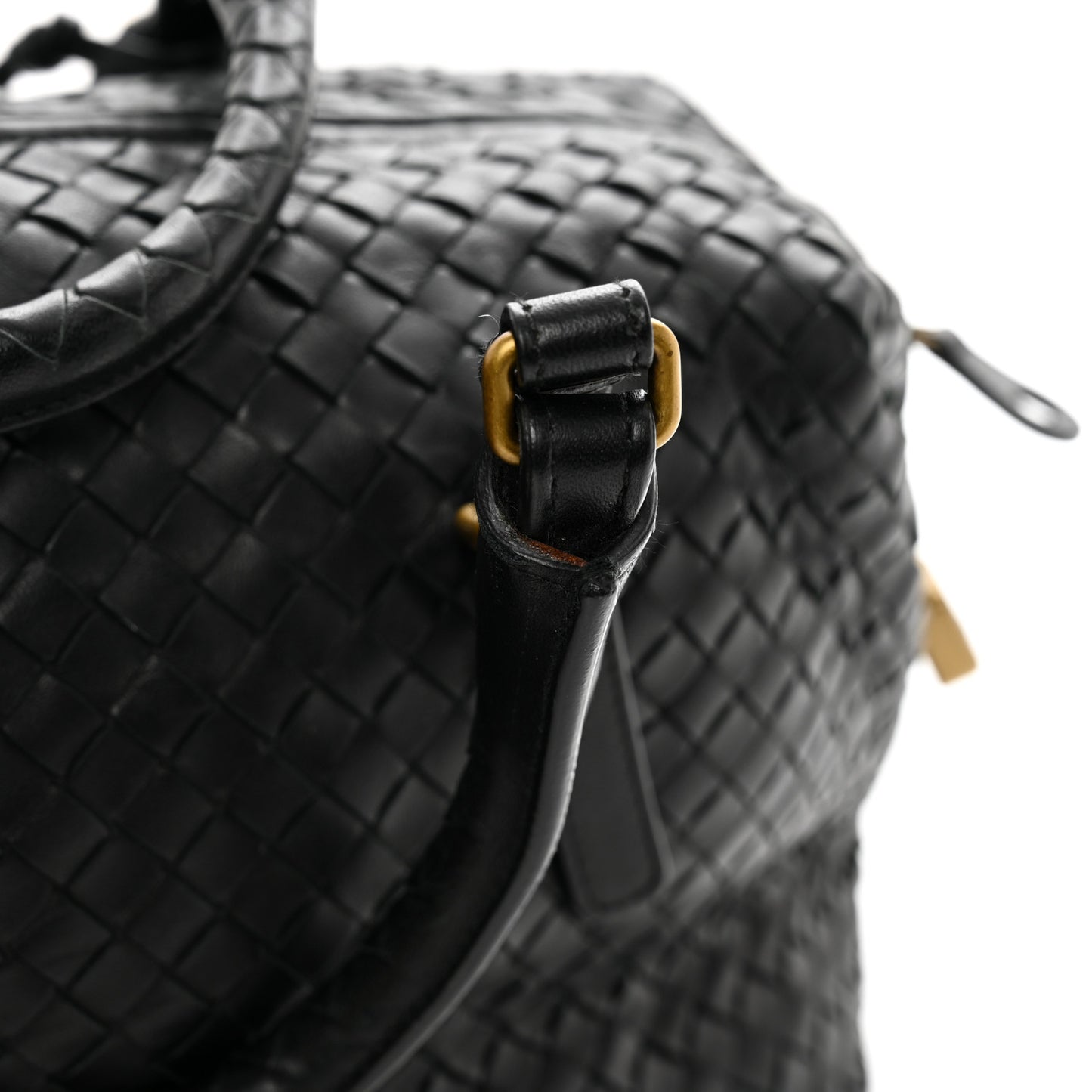 Nappa Intrecciato Montaigne Black