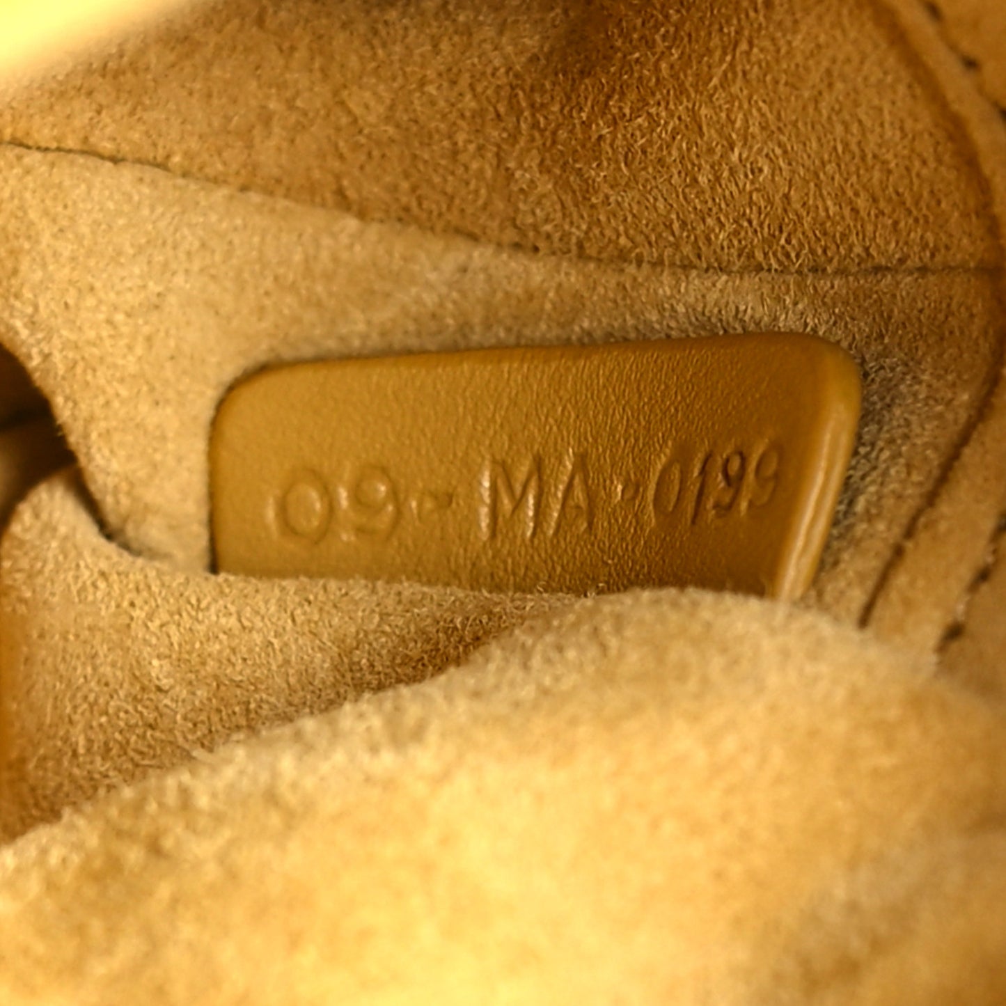 Ultra Matte Calfskin Mini Saddle Bag Yellow