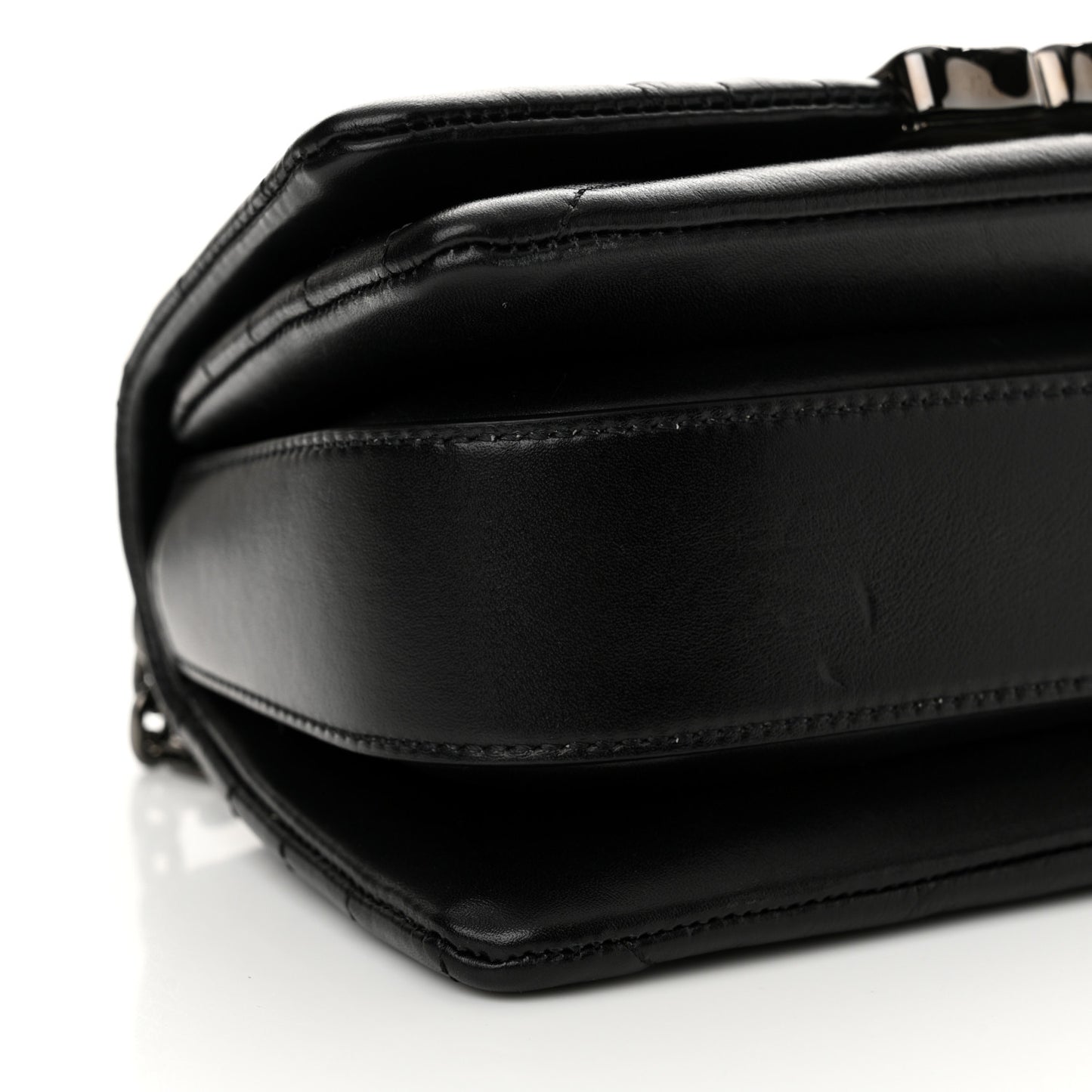 Calfskin Quilted Small 4G Shoulder Bag Black