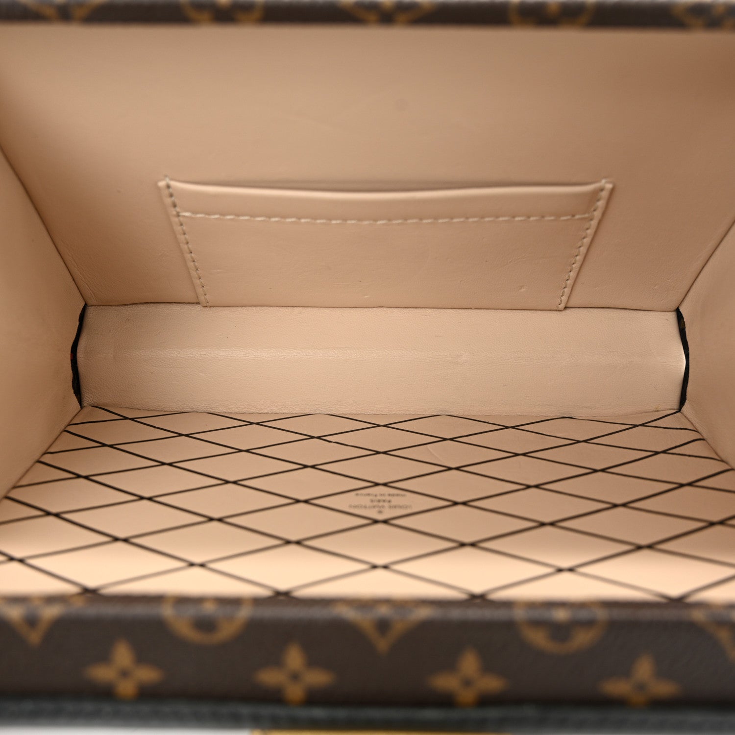 Louis Vuitton Monogram Column Petite Malle Black 5 of 10