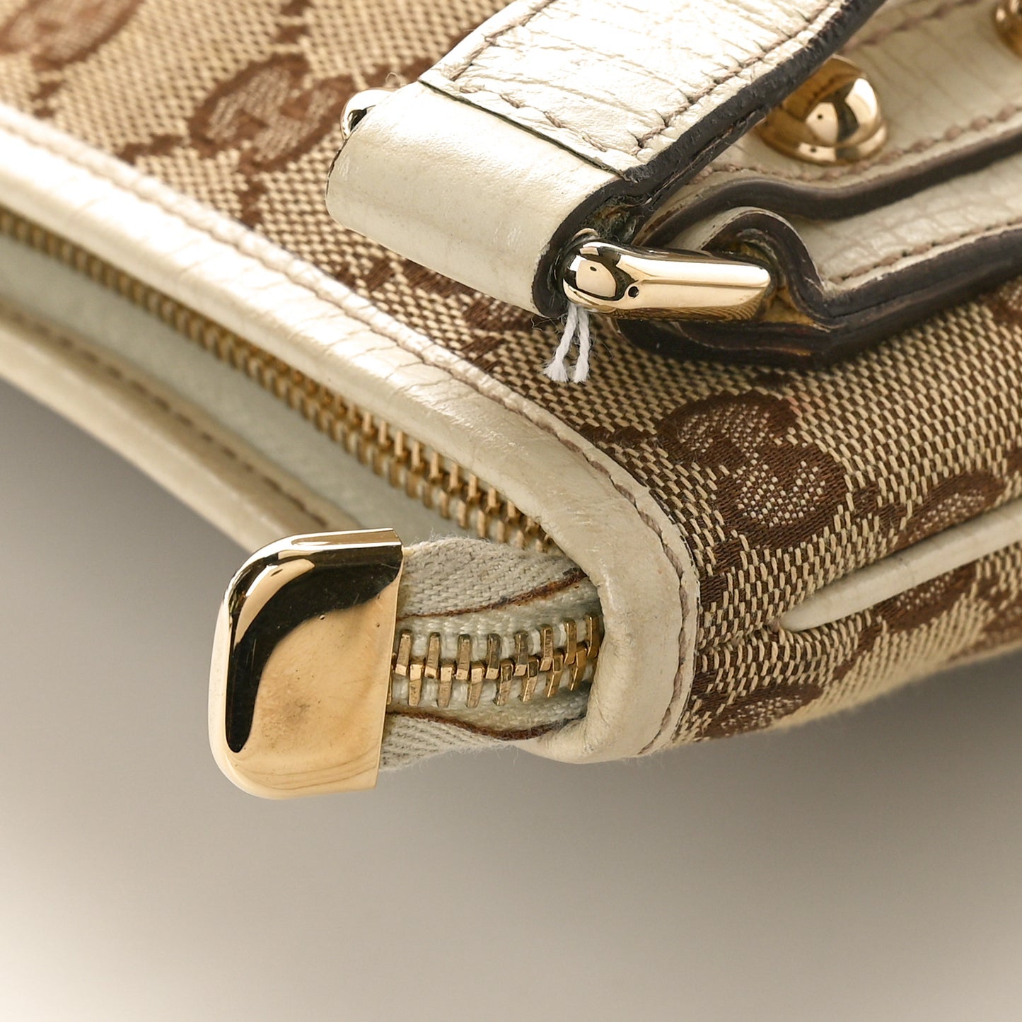 Monogram Web Jolicoeur Charms Messenger White