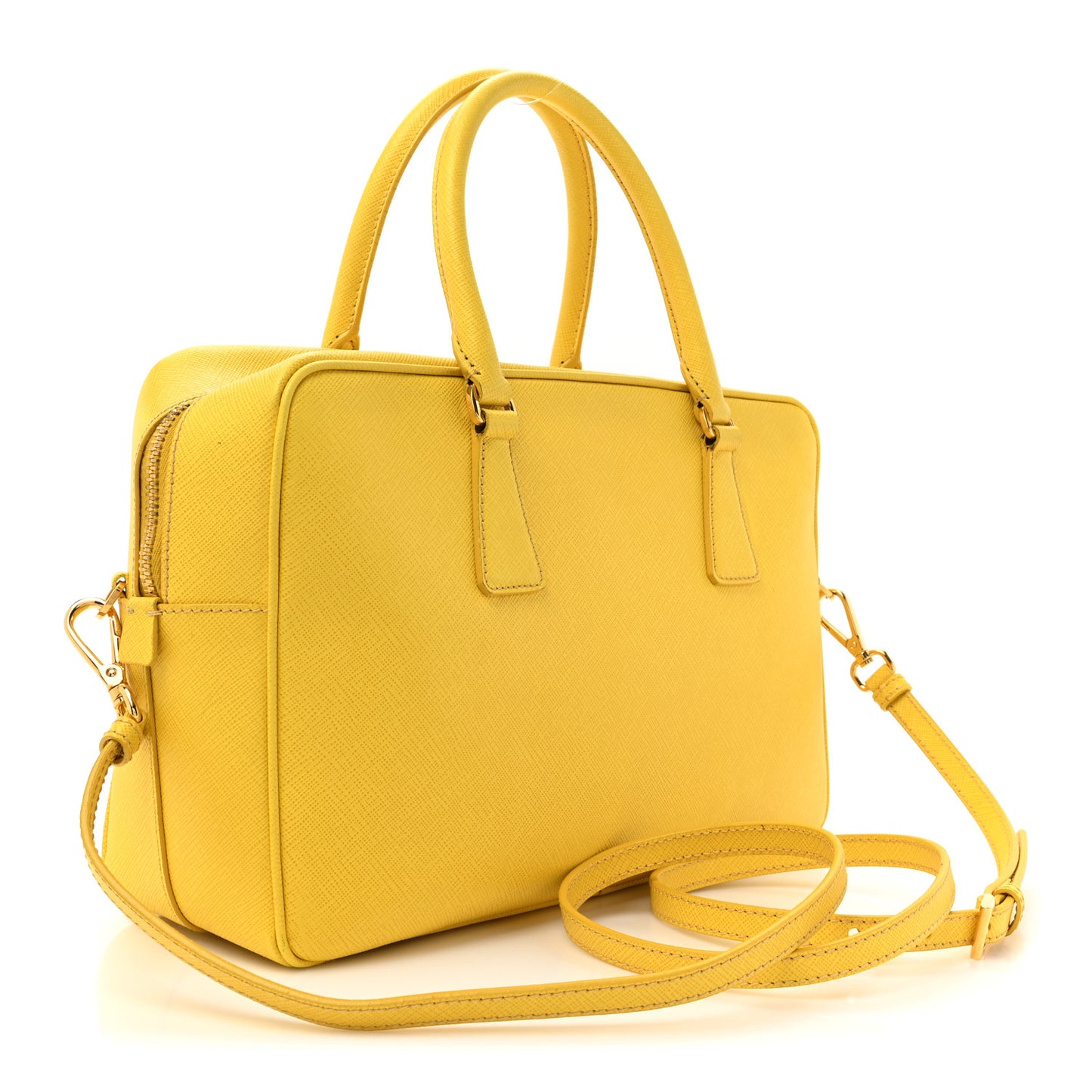 Saffiano Lux Bowler Girasole