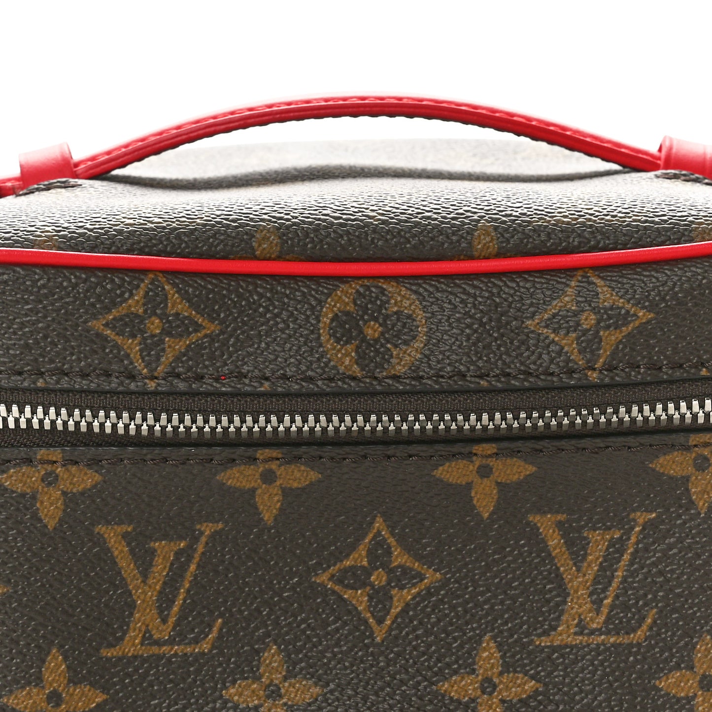 Monogram Macassar Nice Mini Rouge