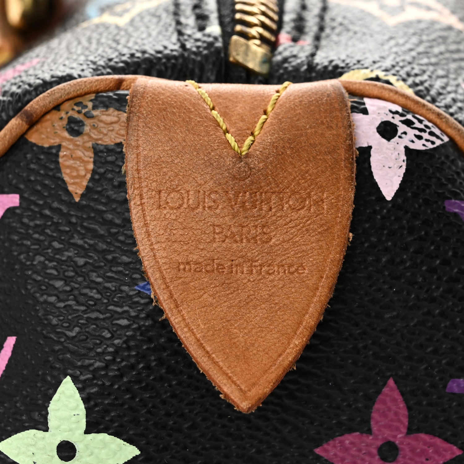 Louis Vuitton Monogram Multicolor Speedy 30 Black 6 of 10