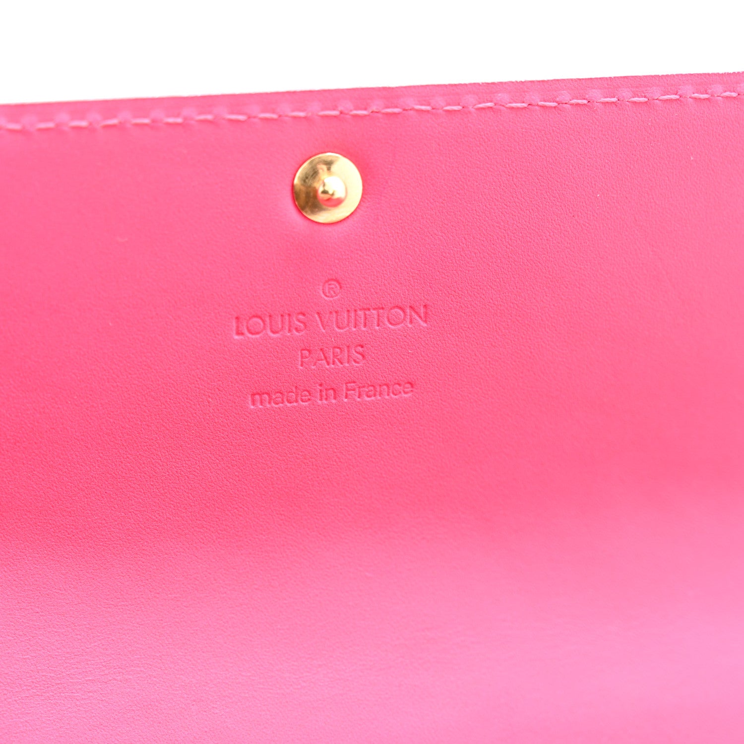 Louis Vuitton Vernis Sarah Wallet Framboise 7 of 10
