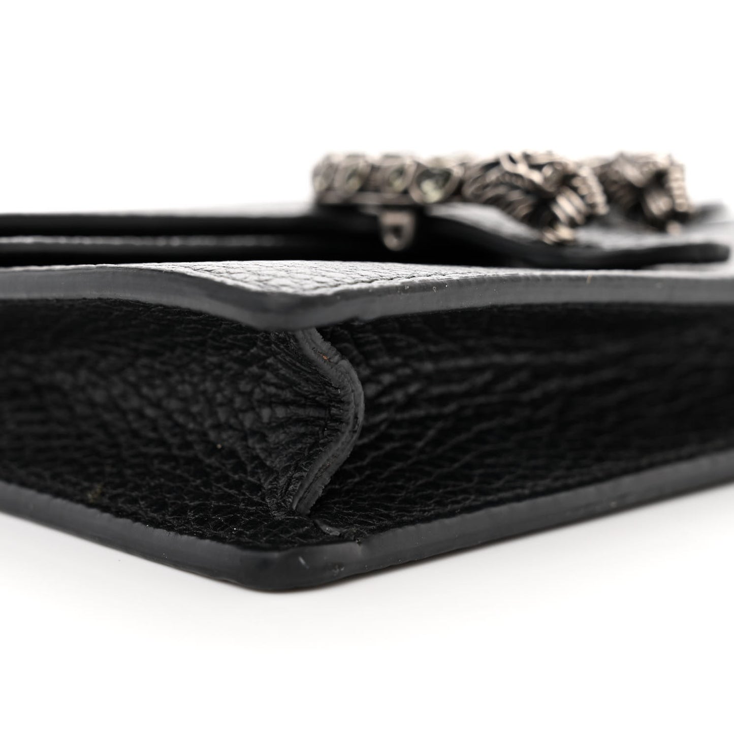Calfskin Super Mini Dionysus Shoulder Bag Black