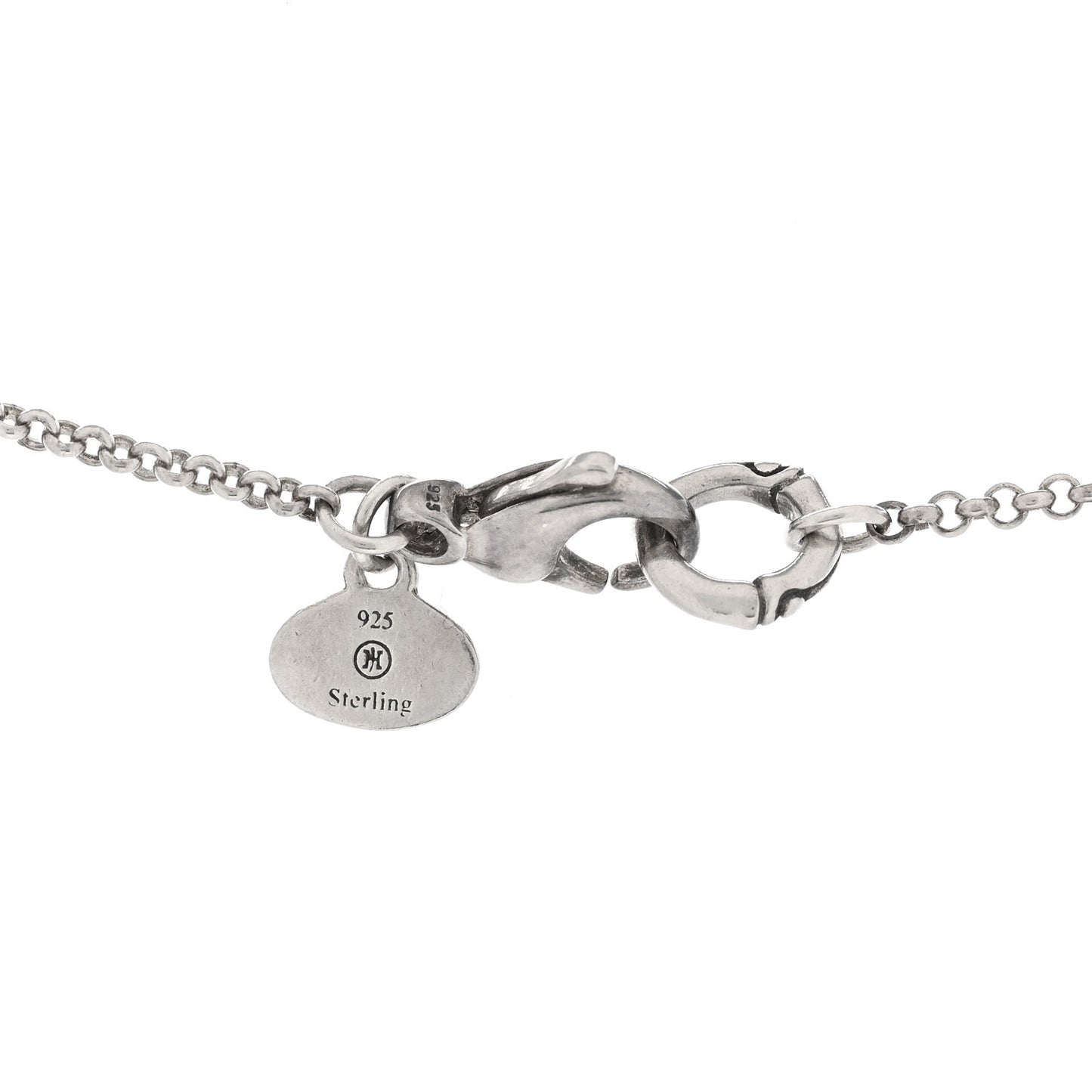 Sterling Silver Bamboo Sautoir Necklace