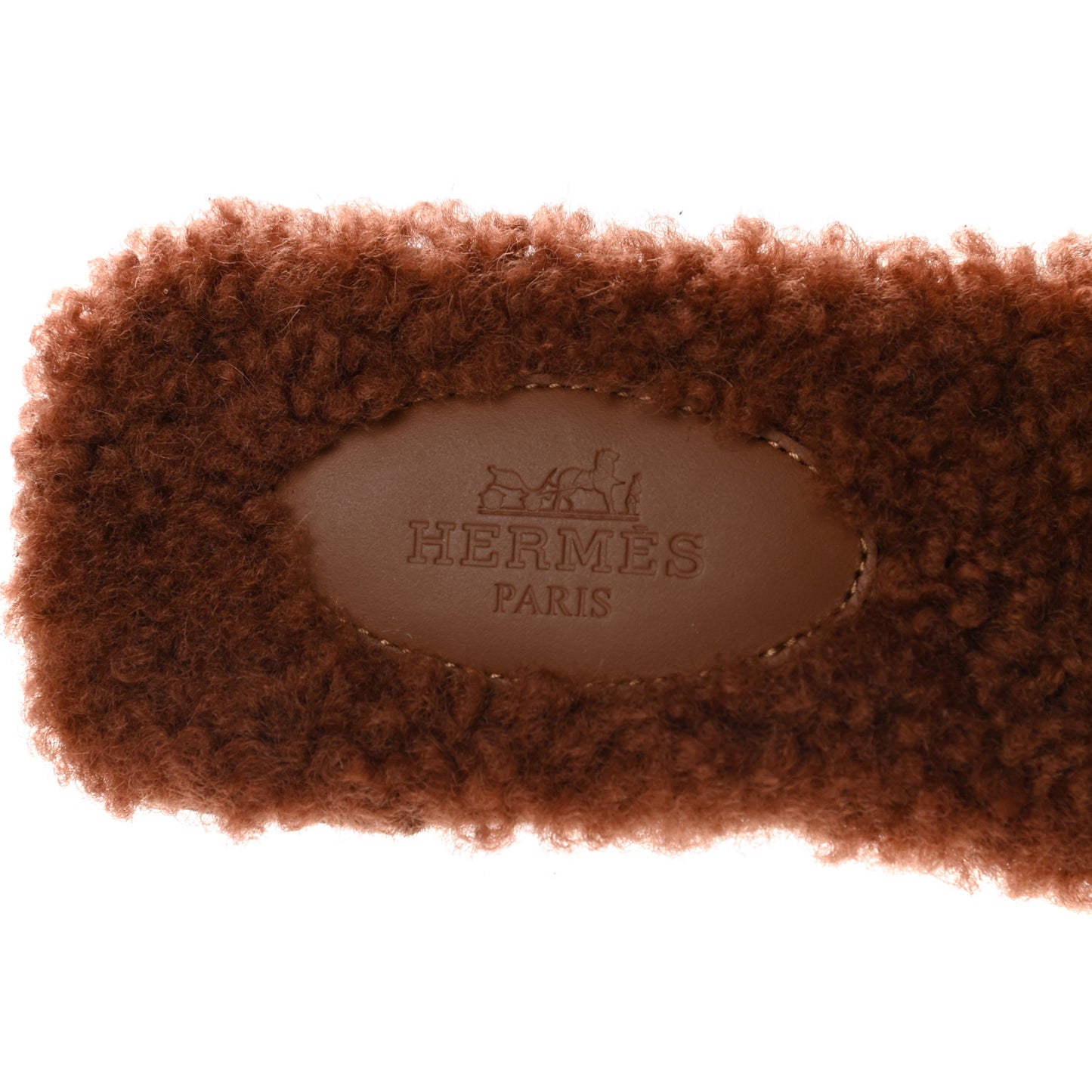 Woolskin Oran Sandals 36 Cognac