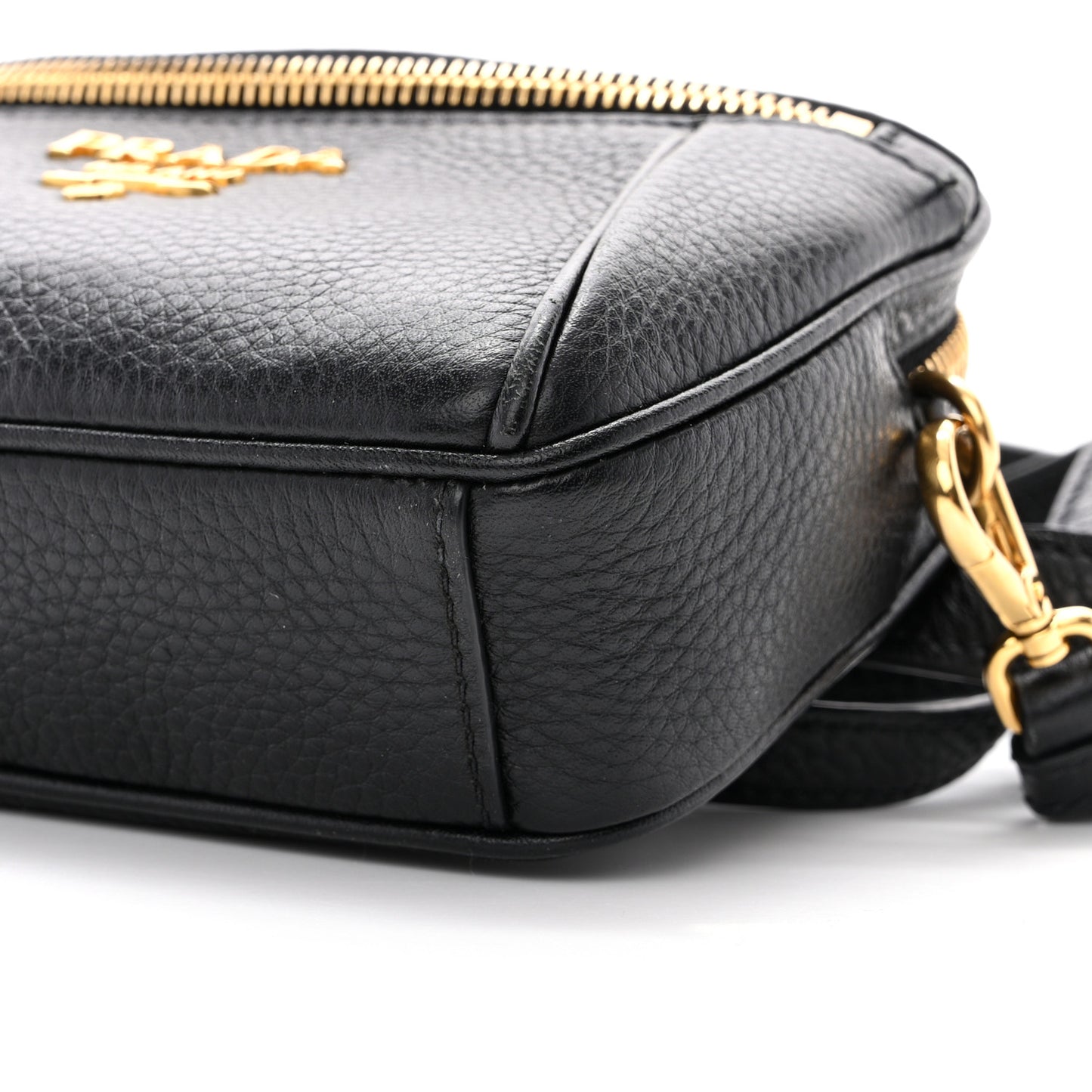 Vitello Daino Belt Bag Black
