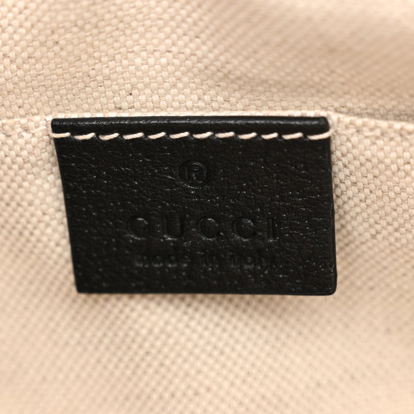 Jacquard Black Denim GG Monogram Textured Dollar Calfskin Mini Ophidia Shoulder Bag Black Ivory