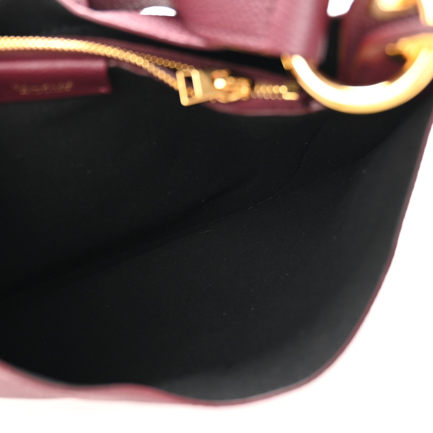 Tom Ford Grain Calfskin Small Tara Crossbody Red Plum 5 of 13