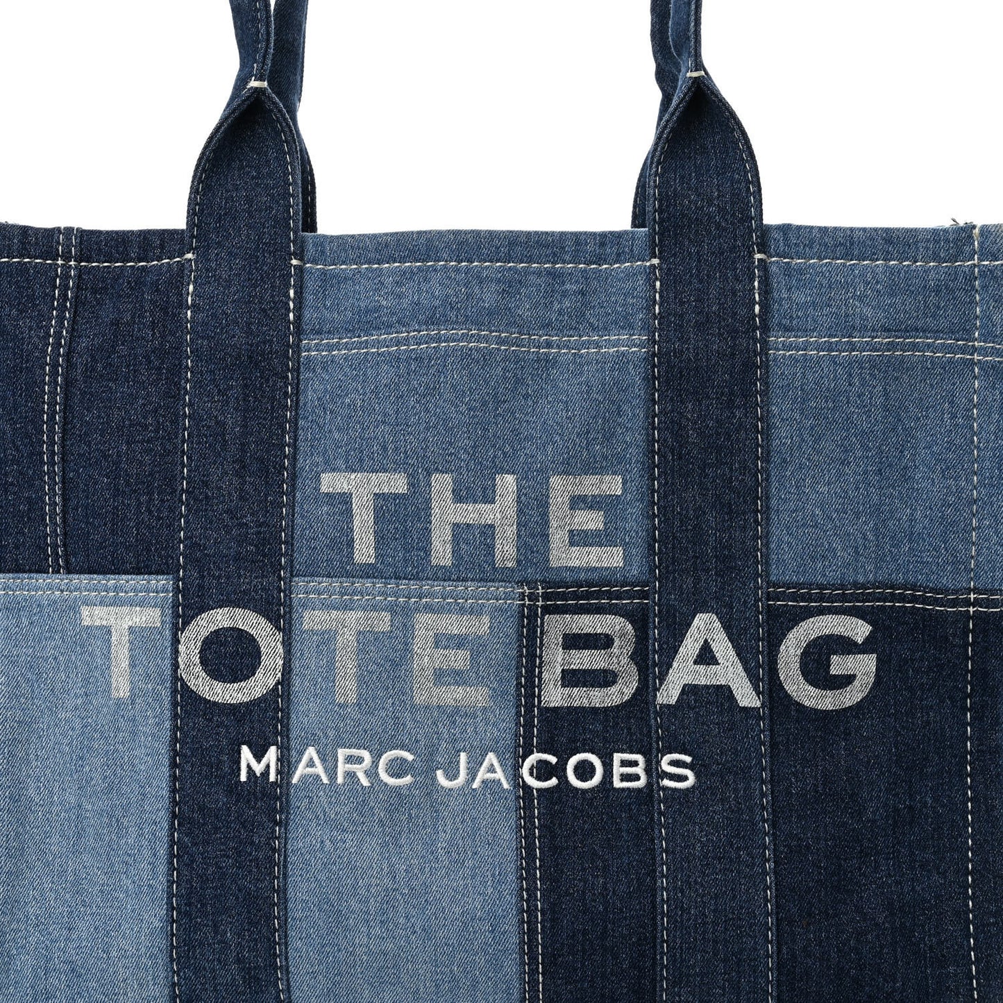 Denim Canvas Large The Tote Bag Blue
