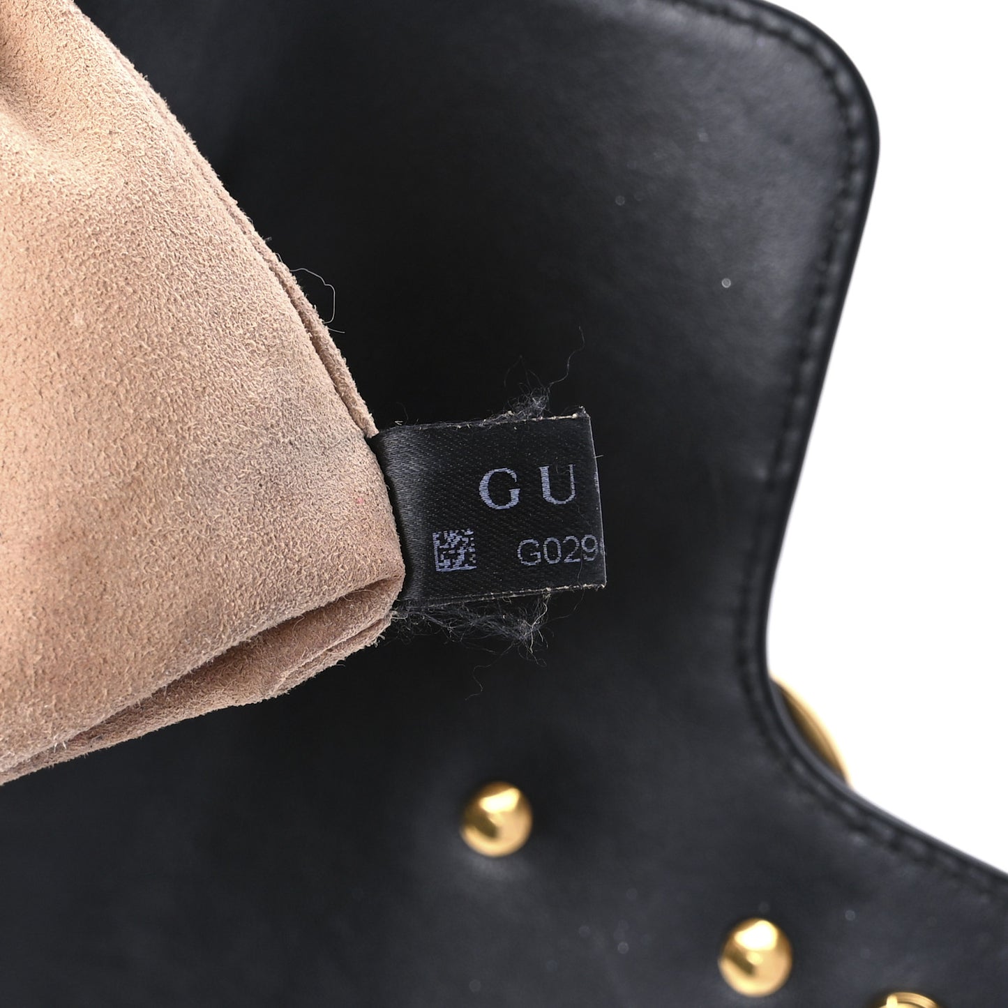 Calfskin Matelasse Mini GG Marmont Top Handle Shoulder Bag Black