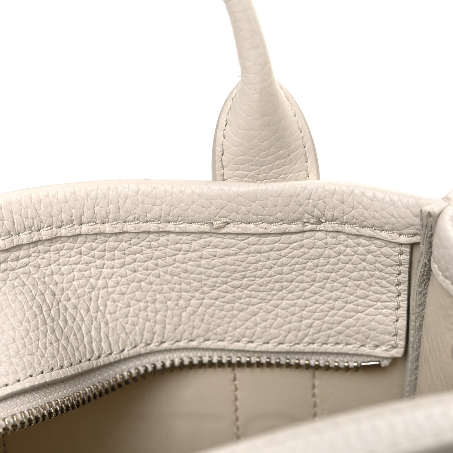 Grained Calfskin Mini The Tote Bag Cotton