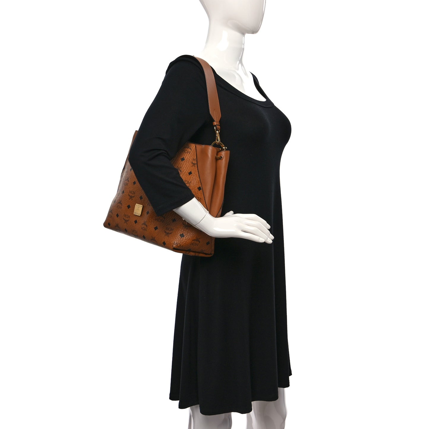 Visetos Medium Klara Hobo Cognac