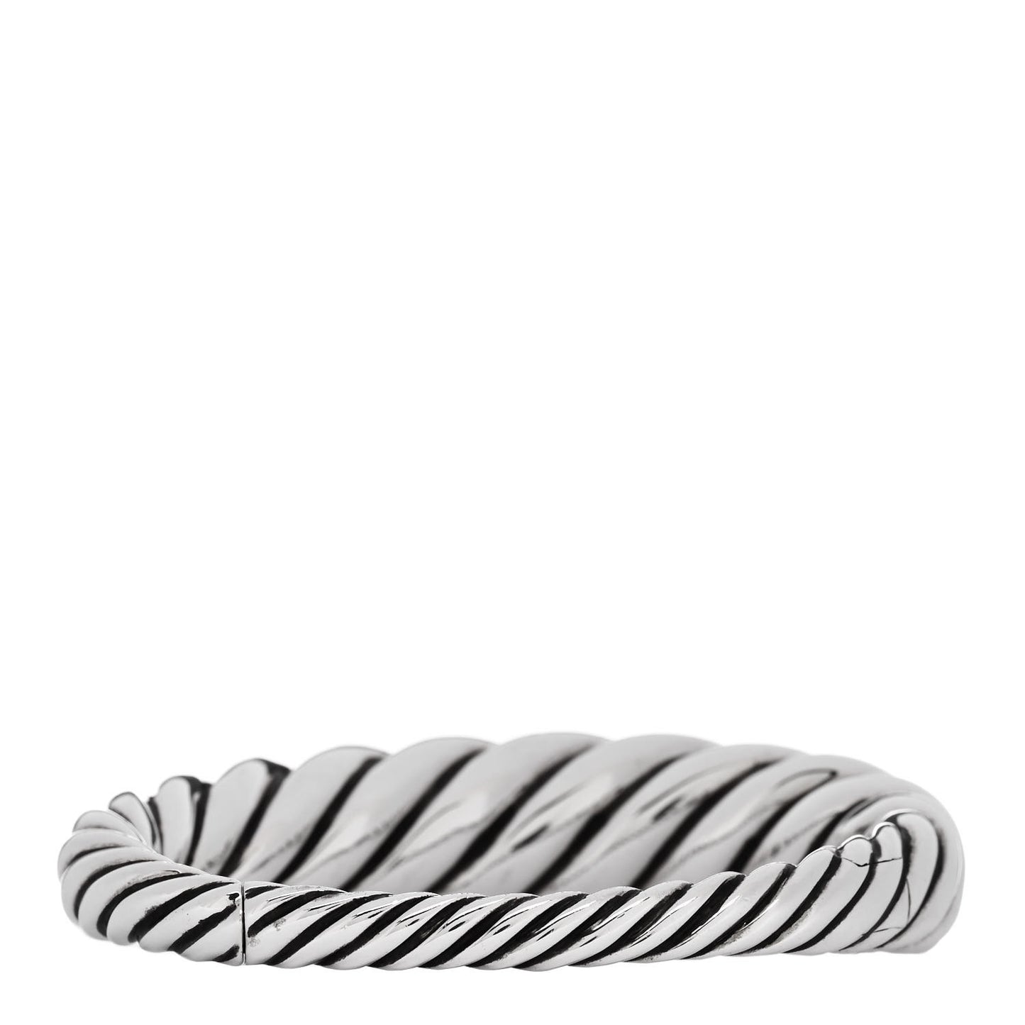Sterling Silver 17mm Pure Form Cable Bracelet