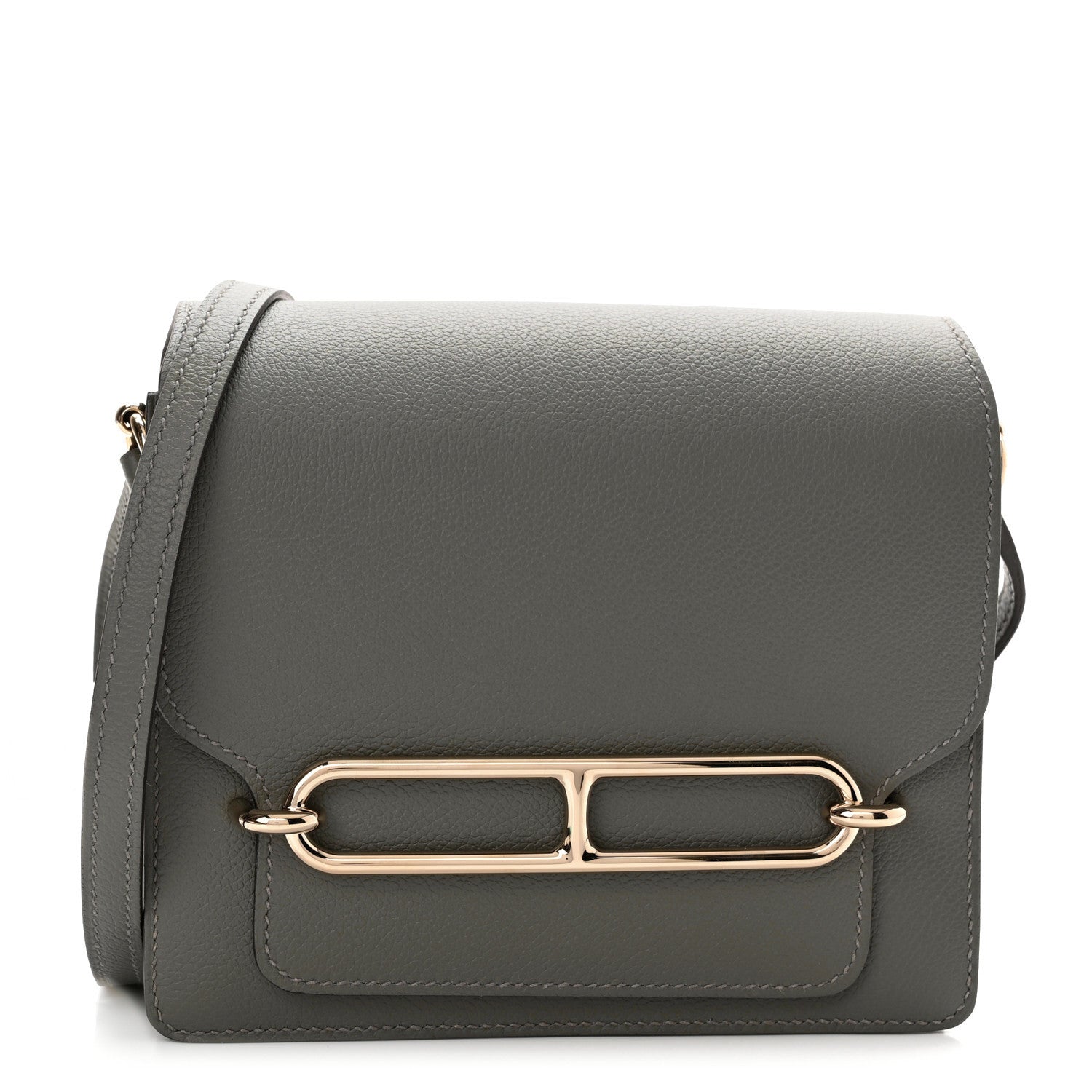 Hermes Evercolor Mini Sac Roulis Gris Meyer 1180659 – FASHIONPHILE