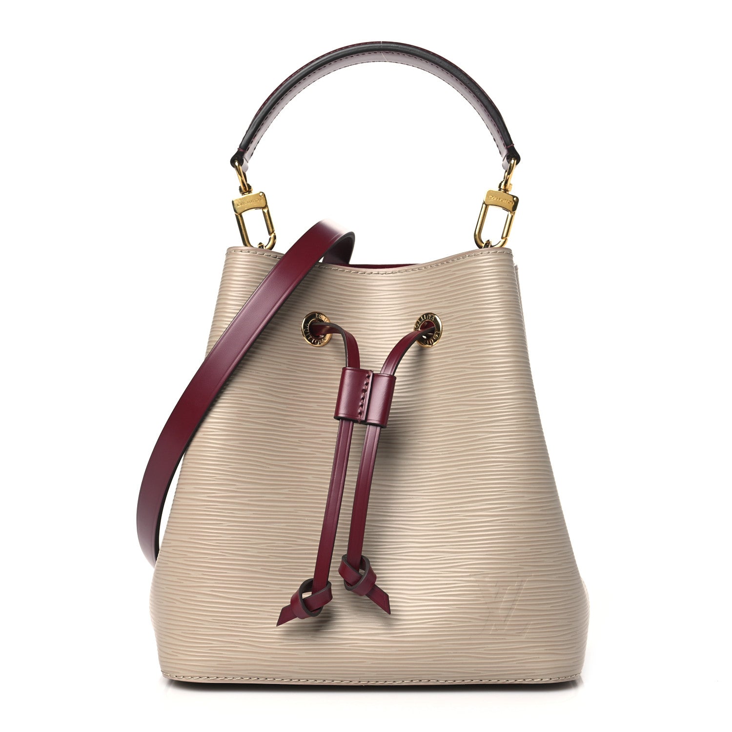 Louis Vuitton Epi Neonoe BB Galet Grenat 1 of 8