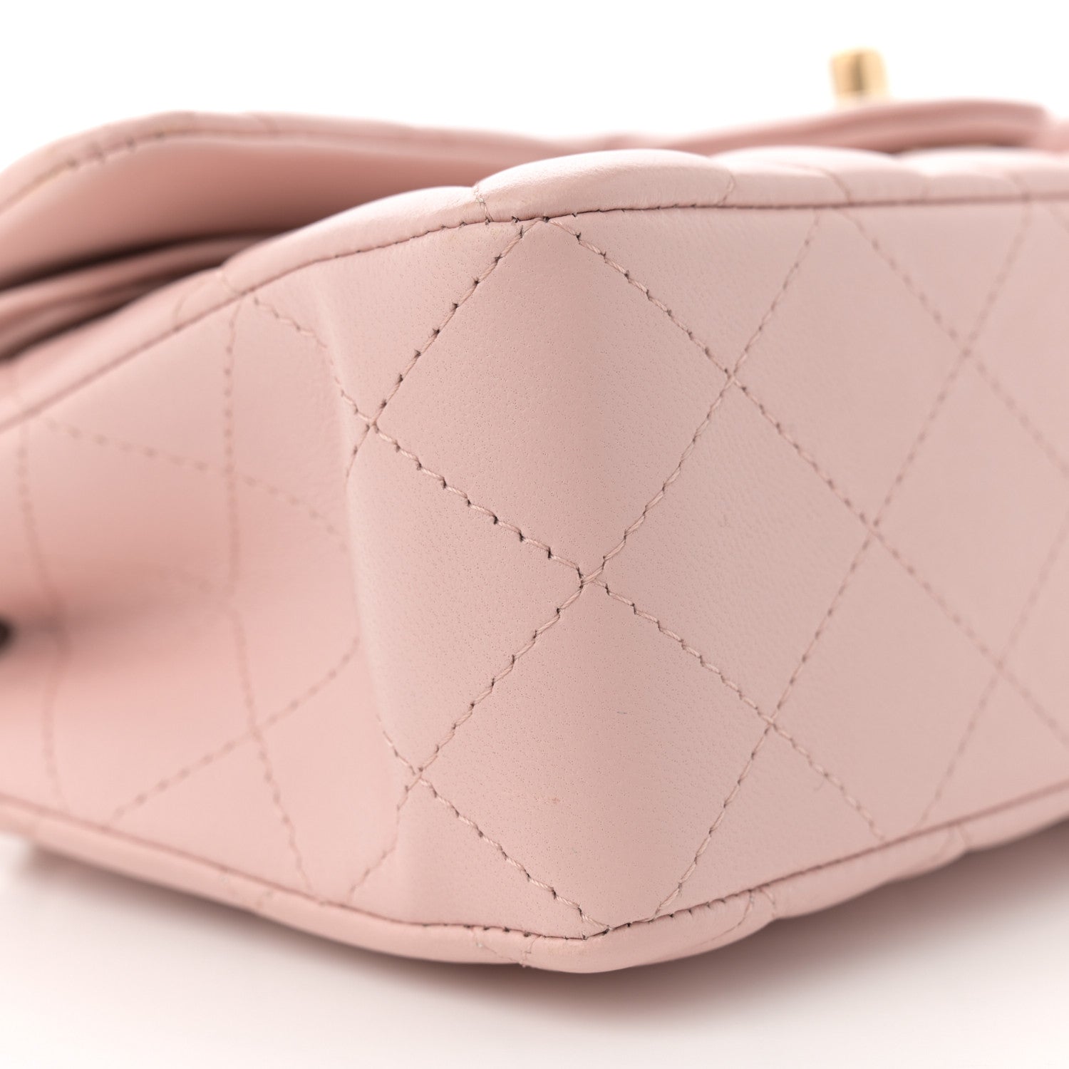 Chanel Lambskin Quilted Small Double Flap Light Pink 9 of 13