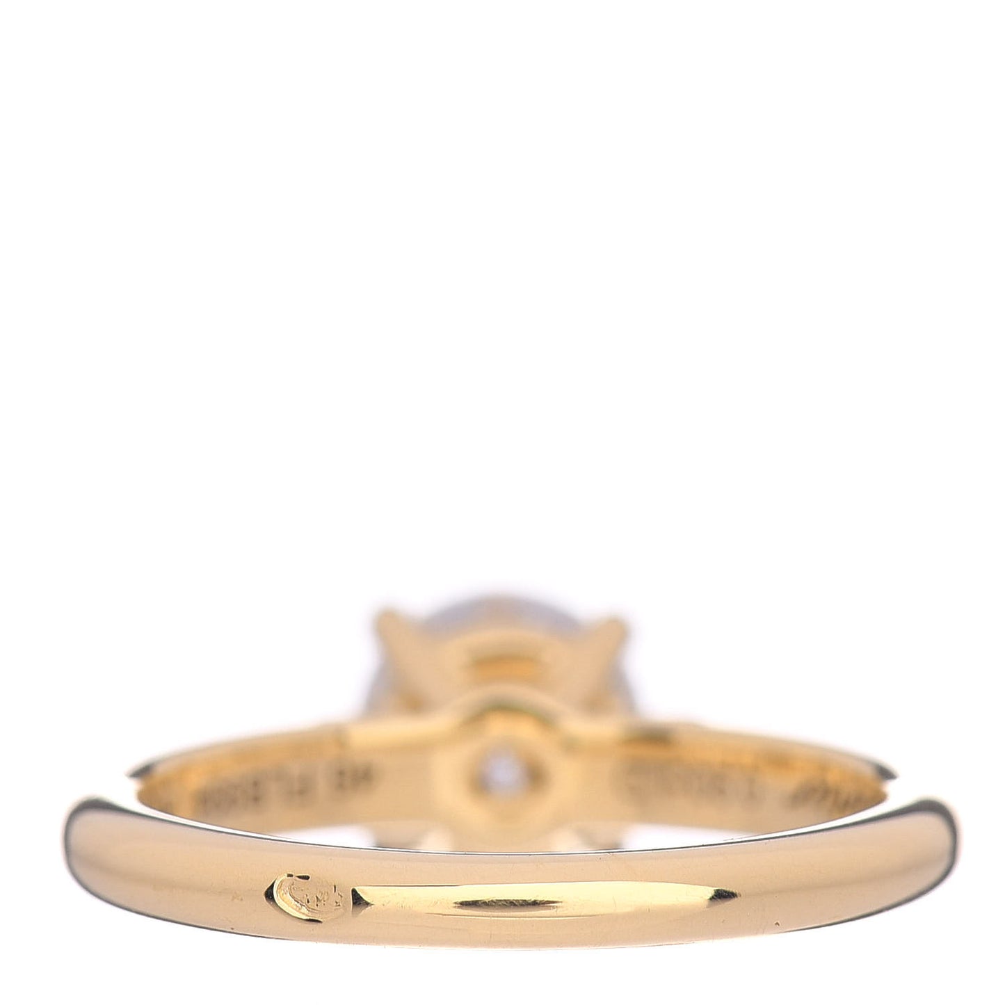 18K Yellow Gold Diamond .90ct 1895 Solitaire Engagement Ring 46 3.75