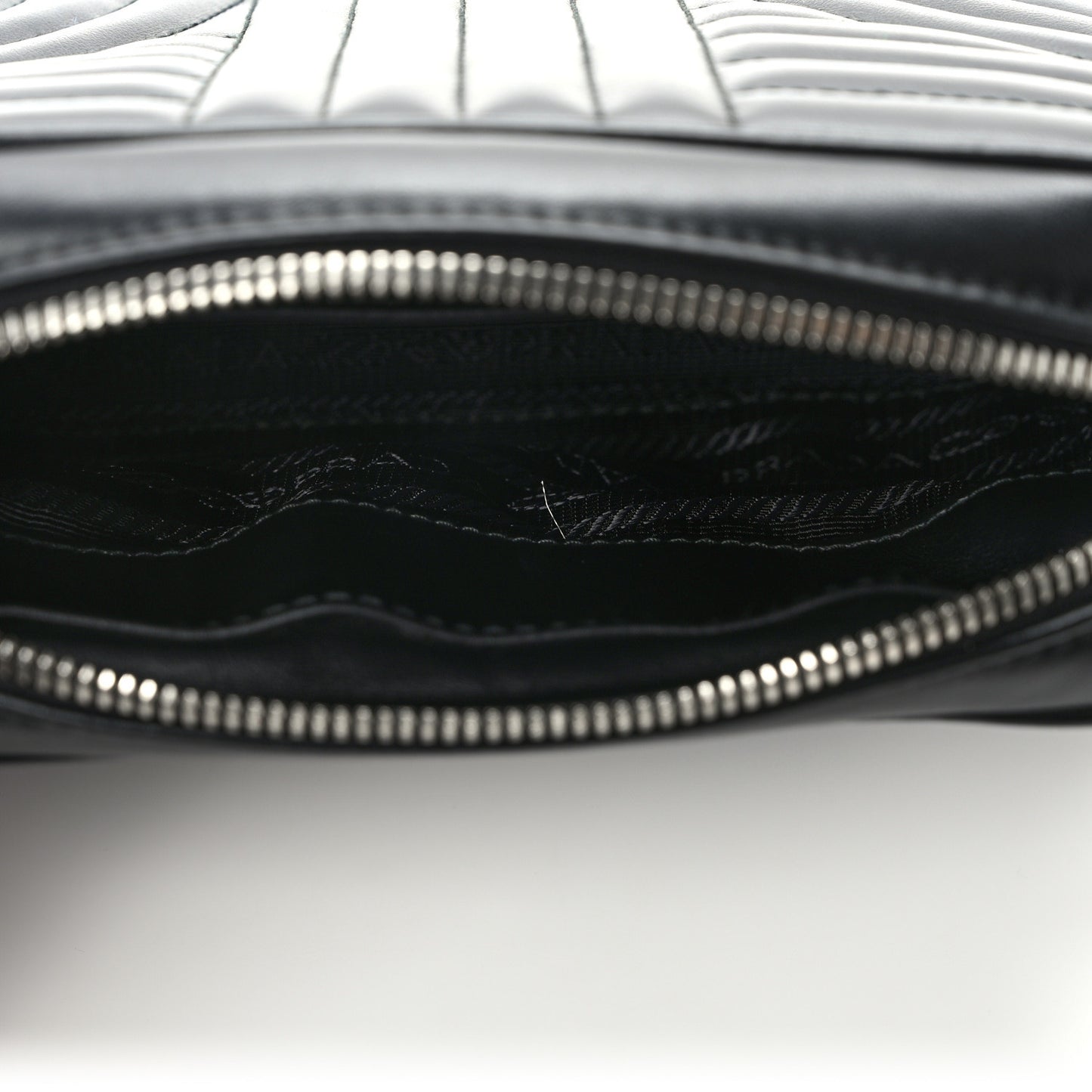 Soft Calfskin Diagramme Crossbody Bag Black